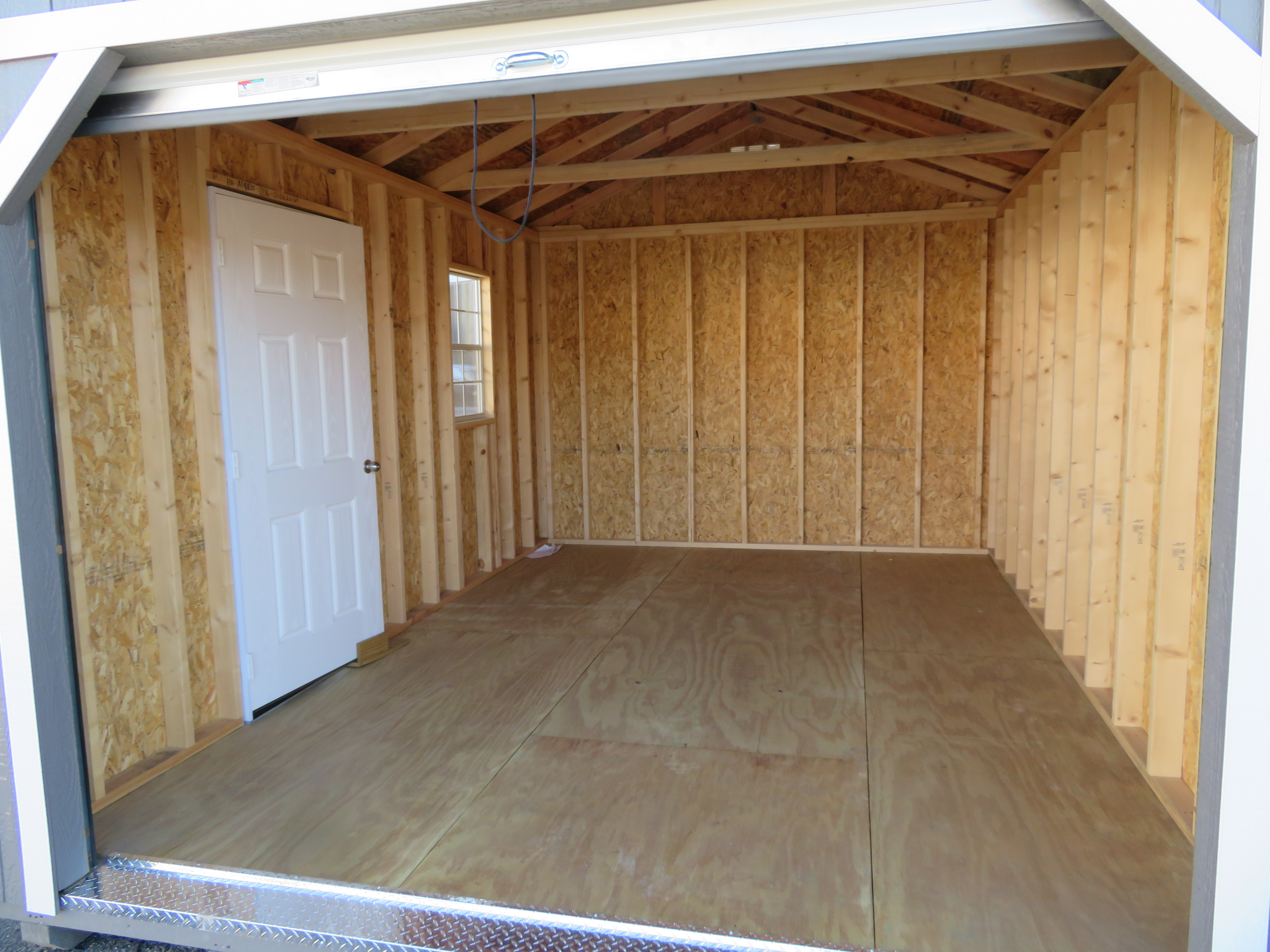 12x16 Old Hickory Buildings Utility Garage Package Shed