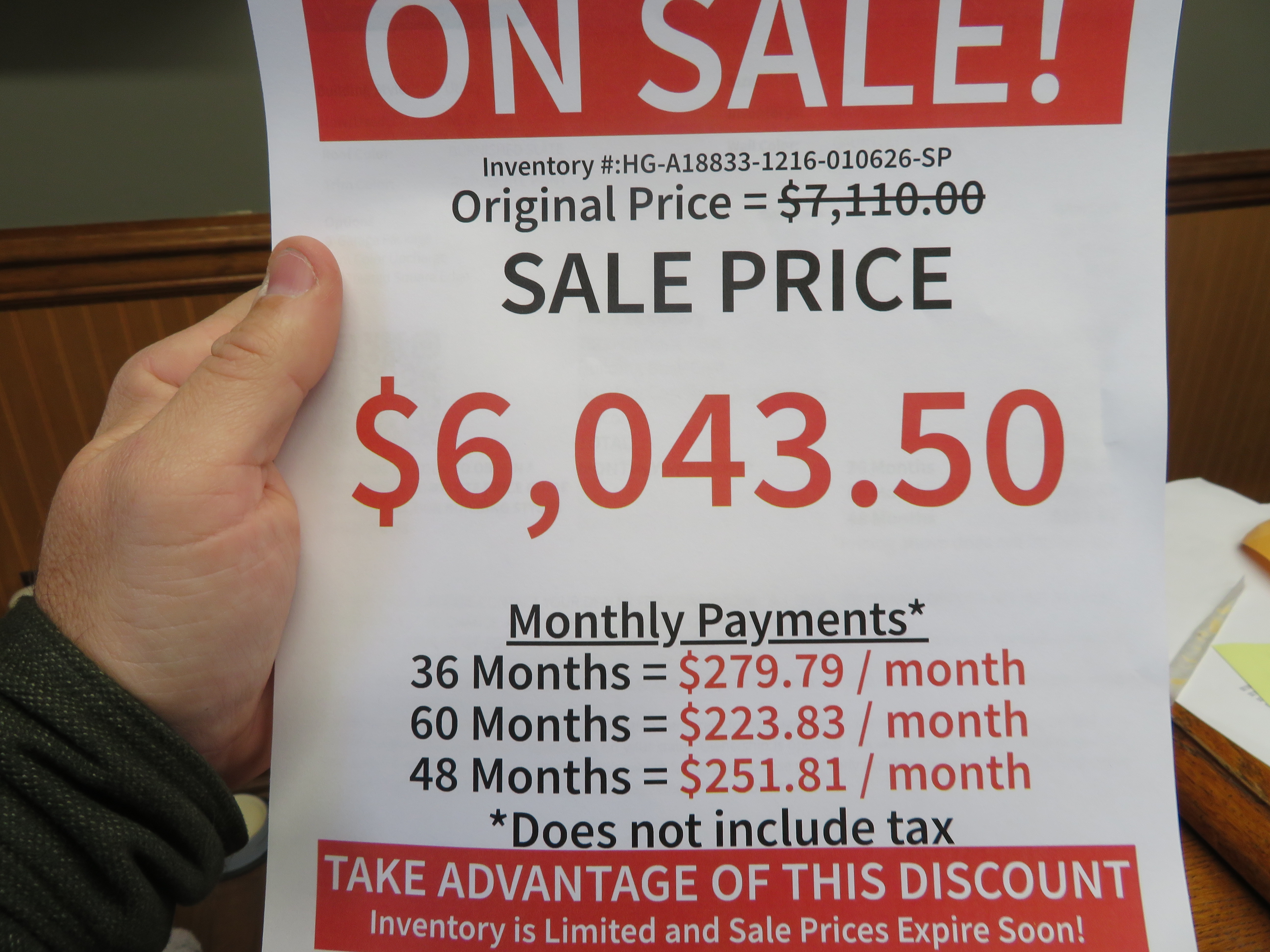 12x16 Old Hickory Buildings Utility Garage Package Shed