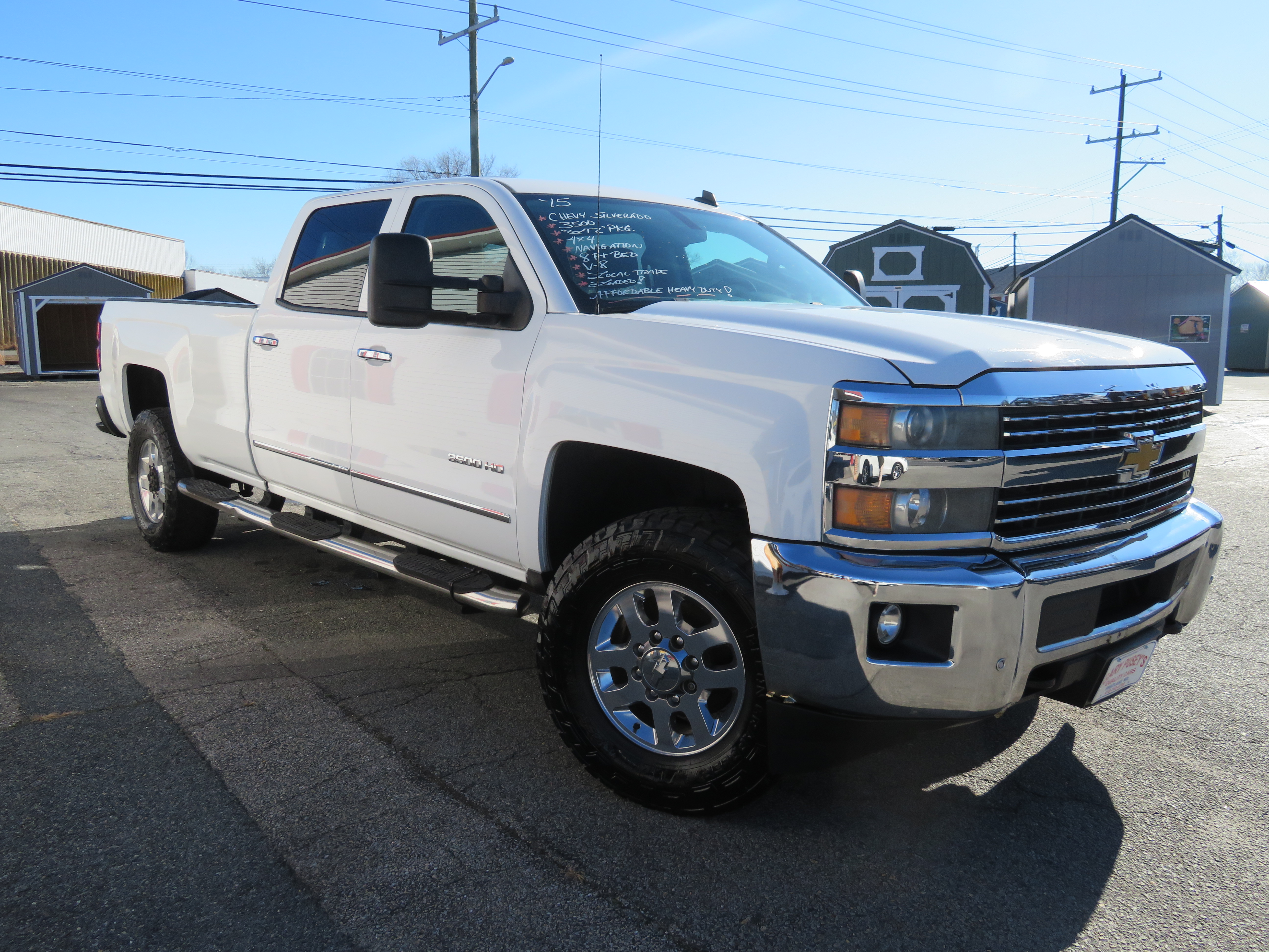 2015 Chevrolet Silverado 3500 Crew Cab "LTZ" Long Bed/Local Trade/Leather/Nav.