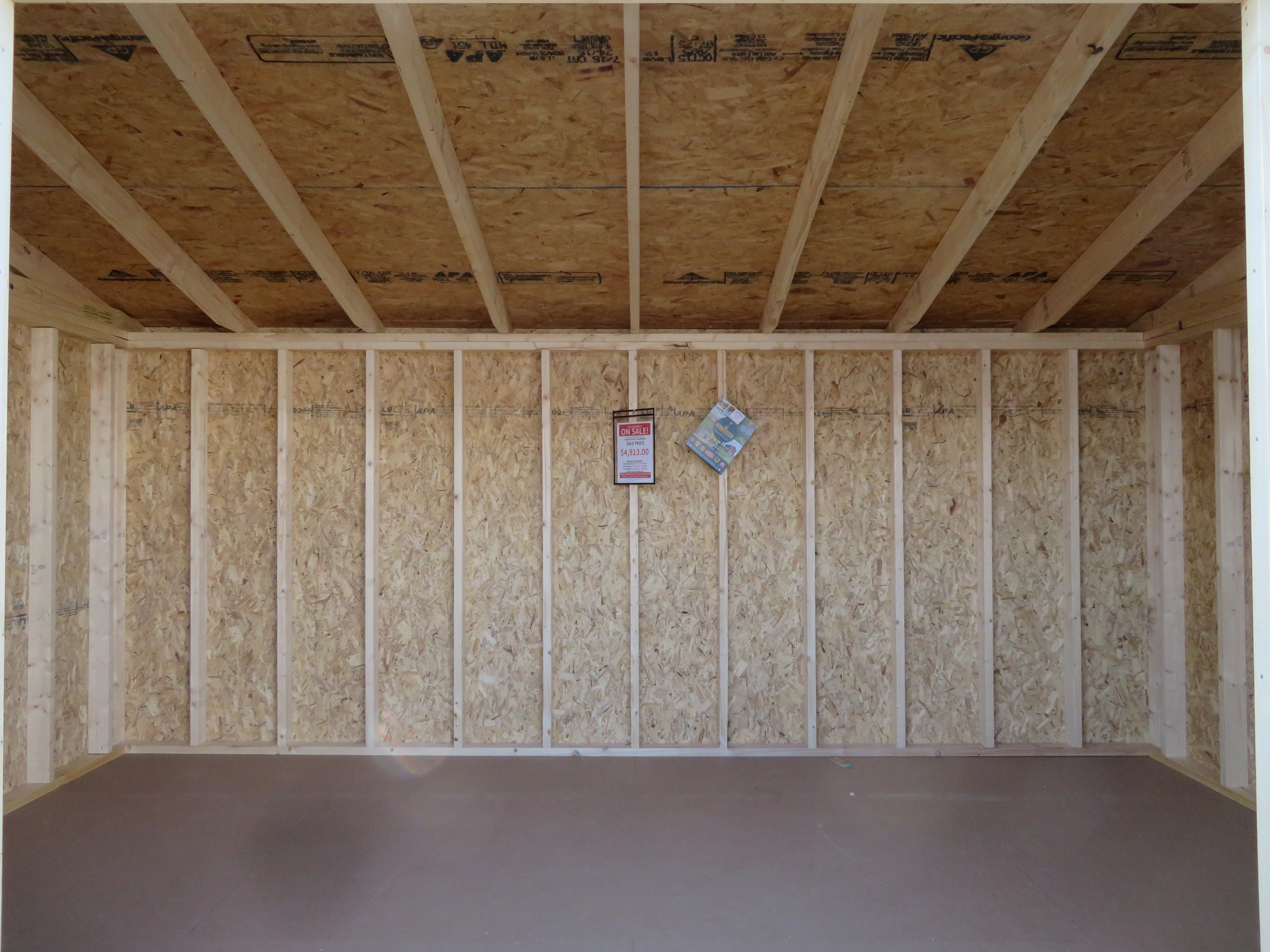 10x16 Old Hickory Buildings Single Slope Shed