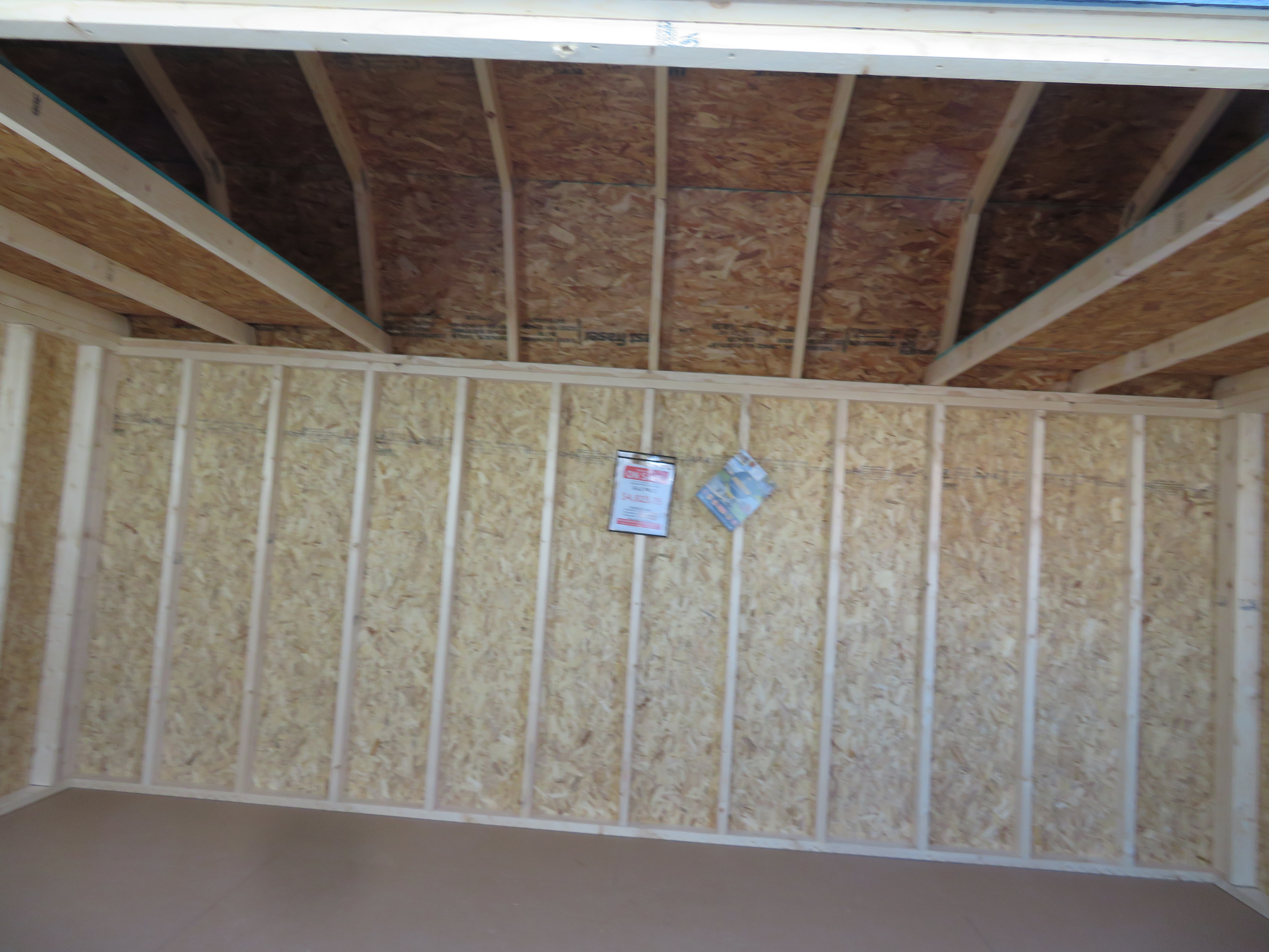 10x16 Old Hickory Buildings Side Lofted Barn 