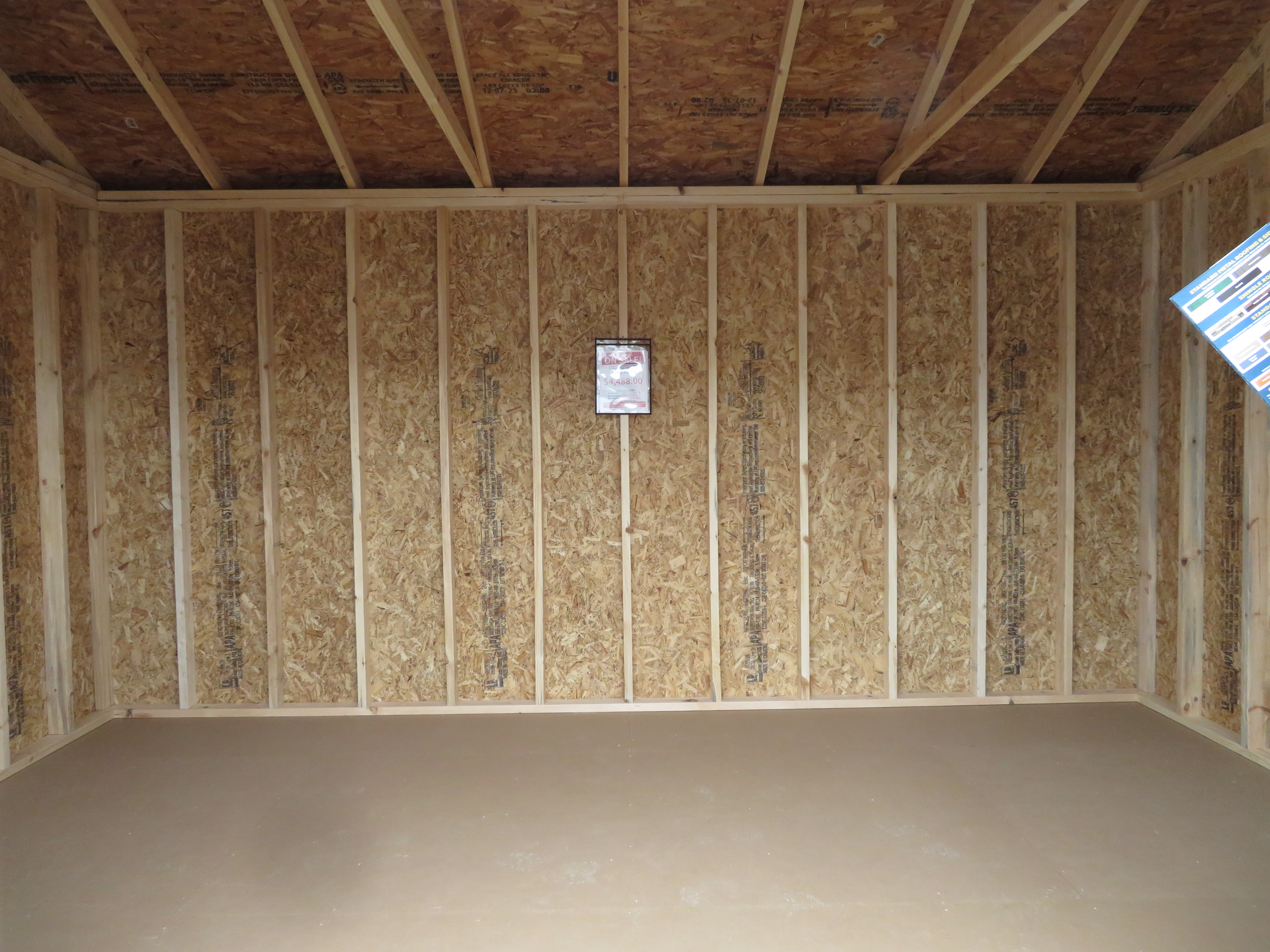 10x16 Old Hickory Buildings Side Utility