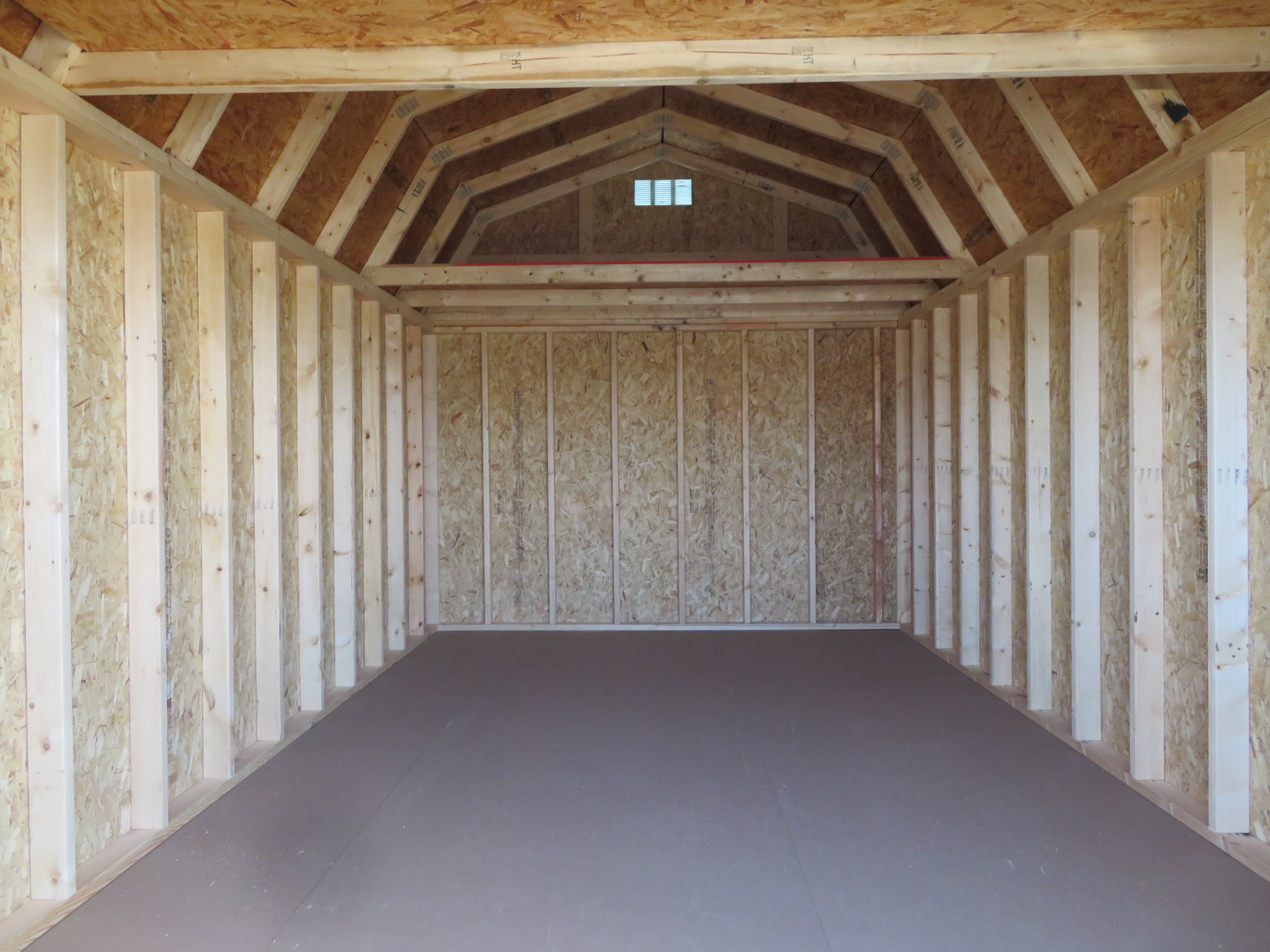 10x16 Old Hickory Lofted Barn Shed