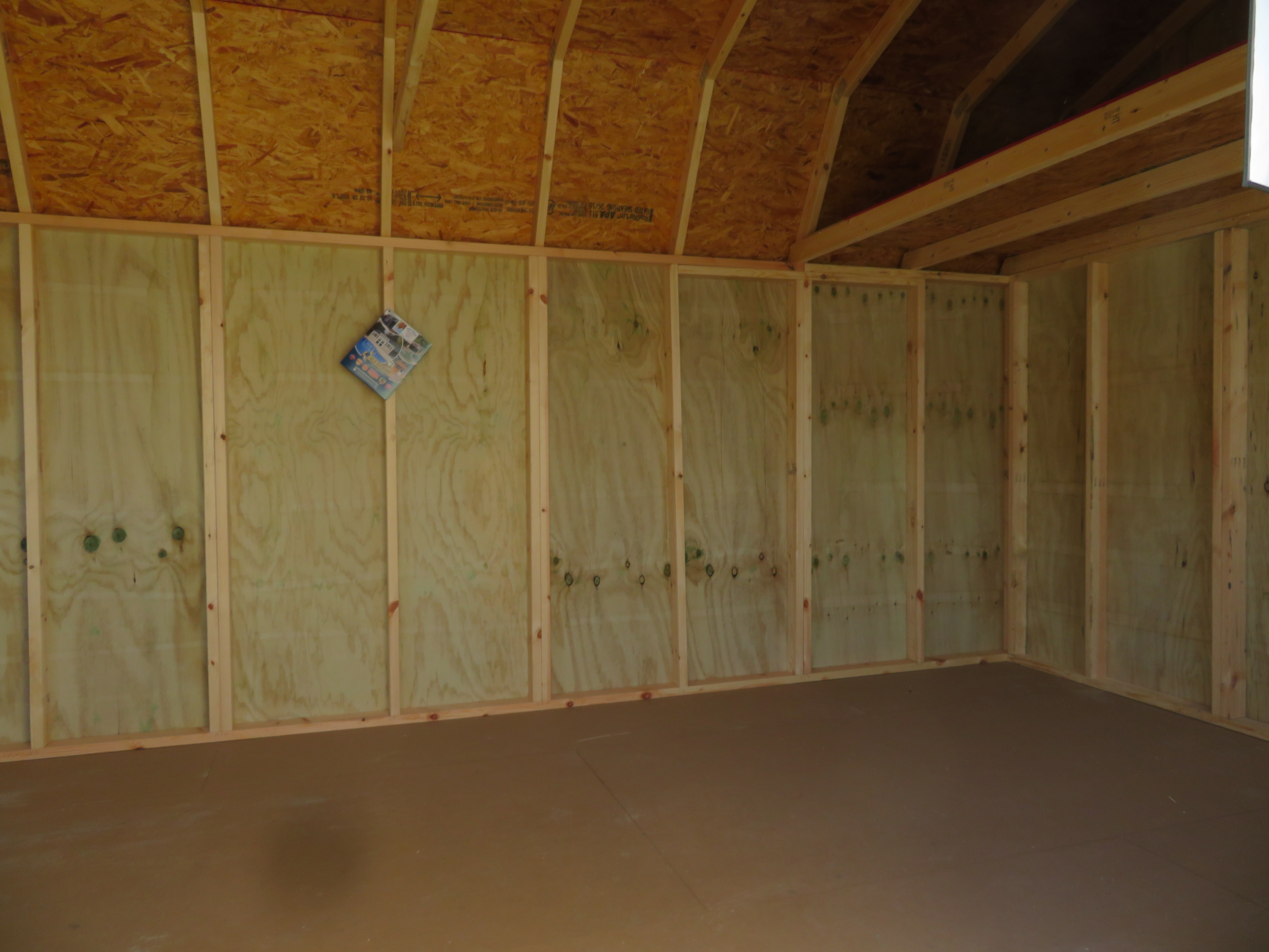 10x20 Old Hickory Buildings Side Lofted Barn