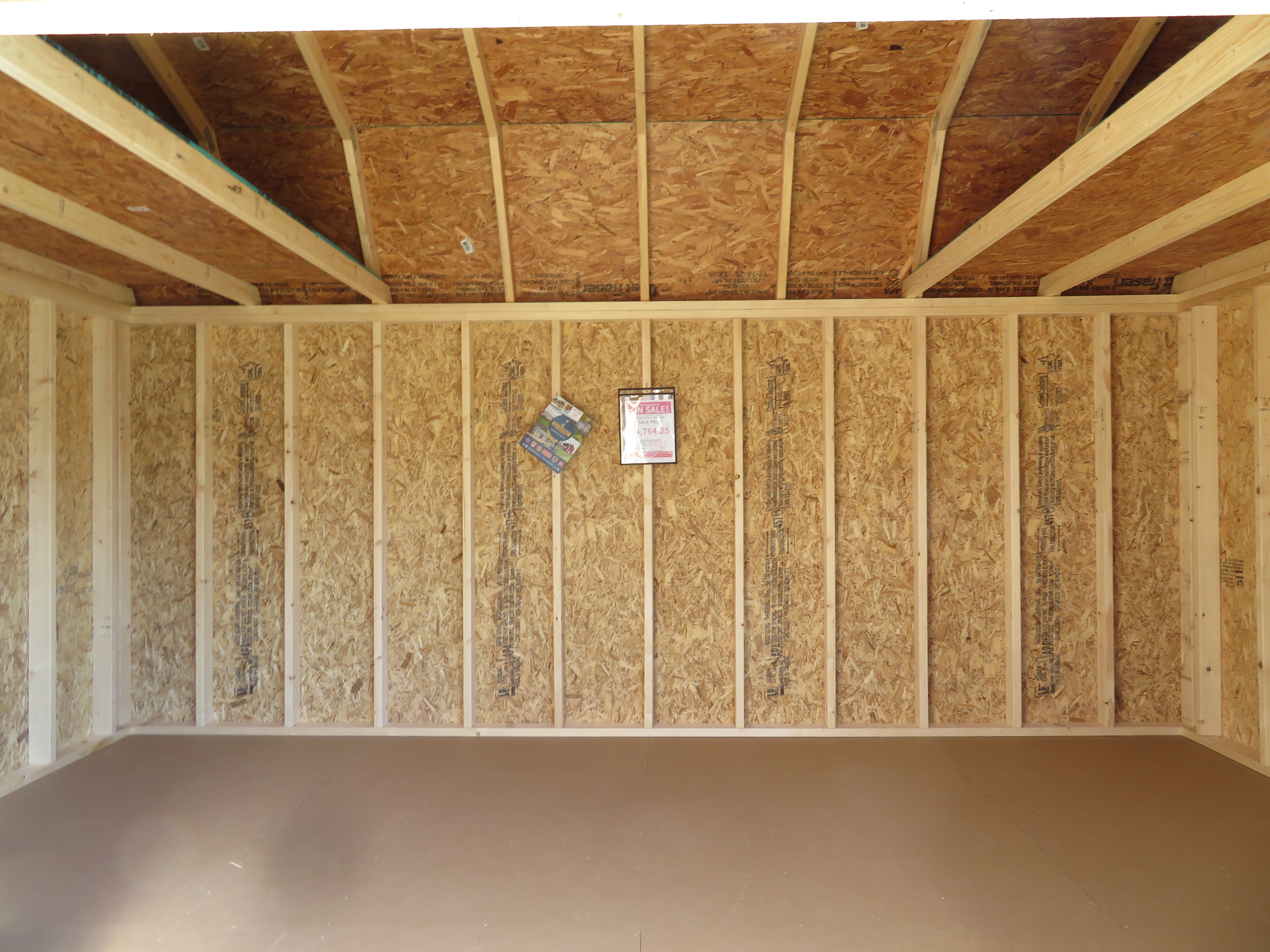 10x16 Old Hickory Buildings Side Lofted Barn