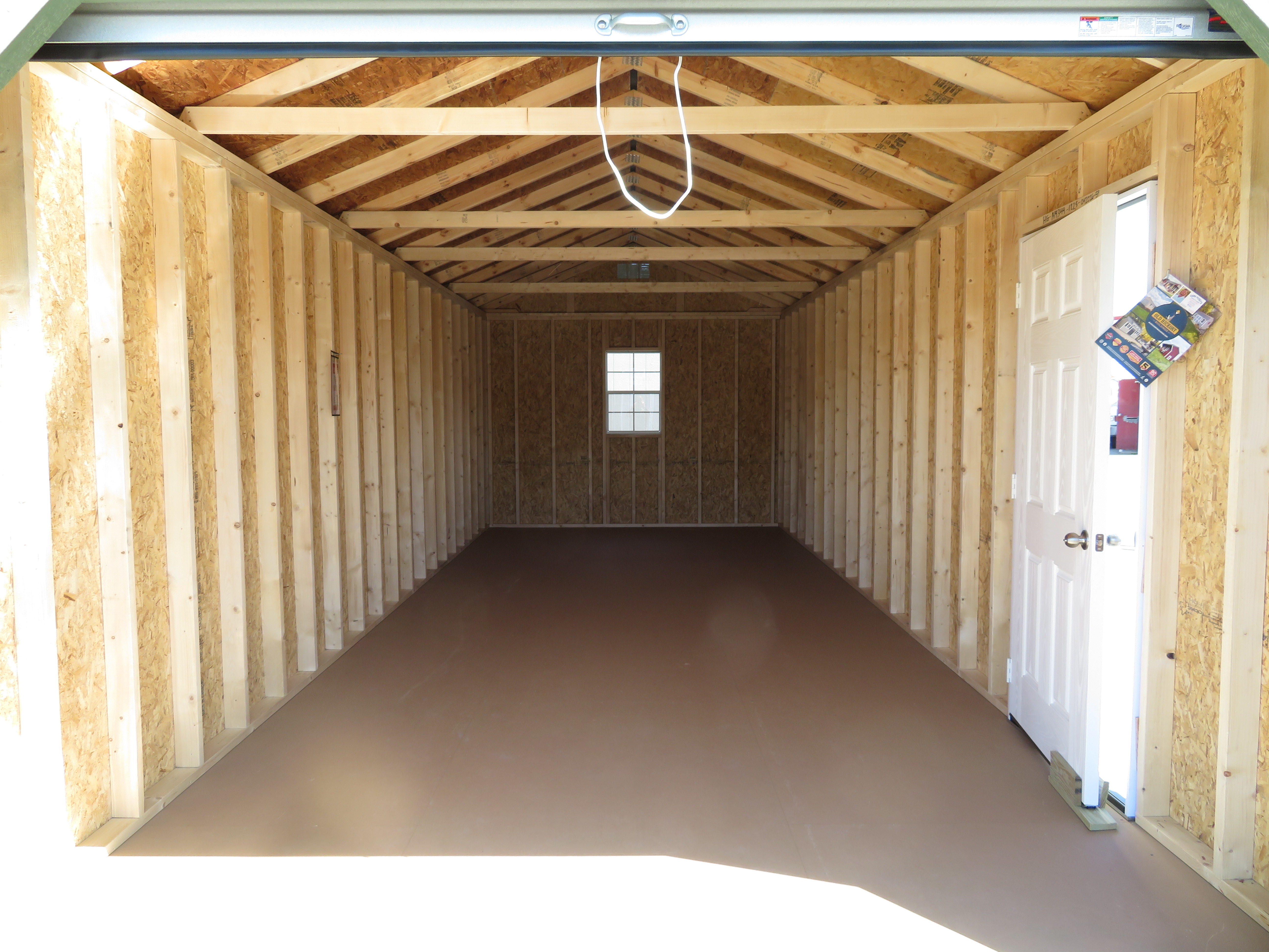 12x28 Old Hickory Buildings Utility Garage Package