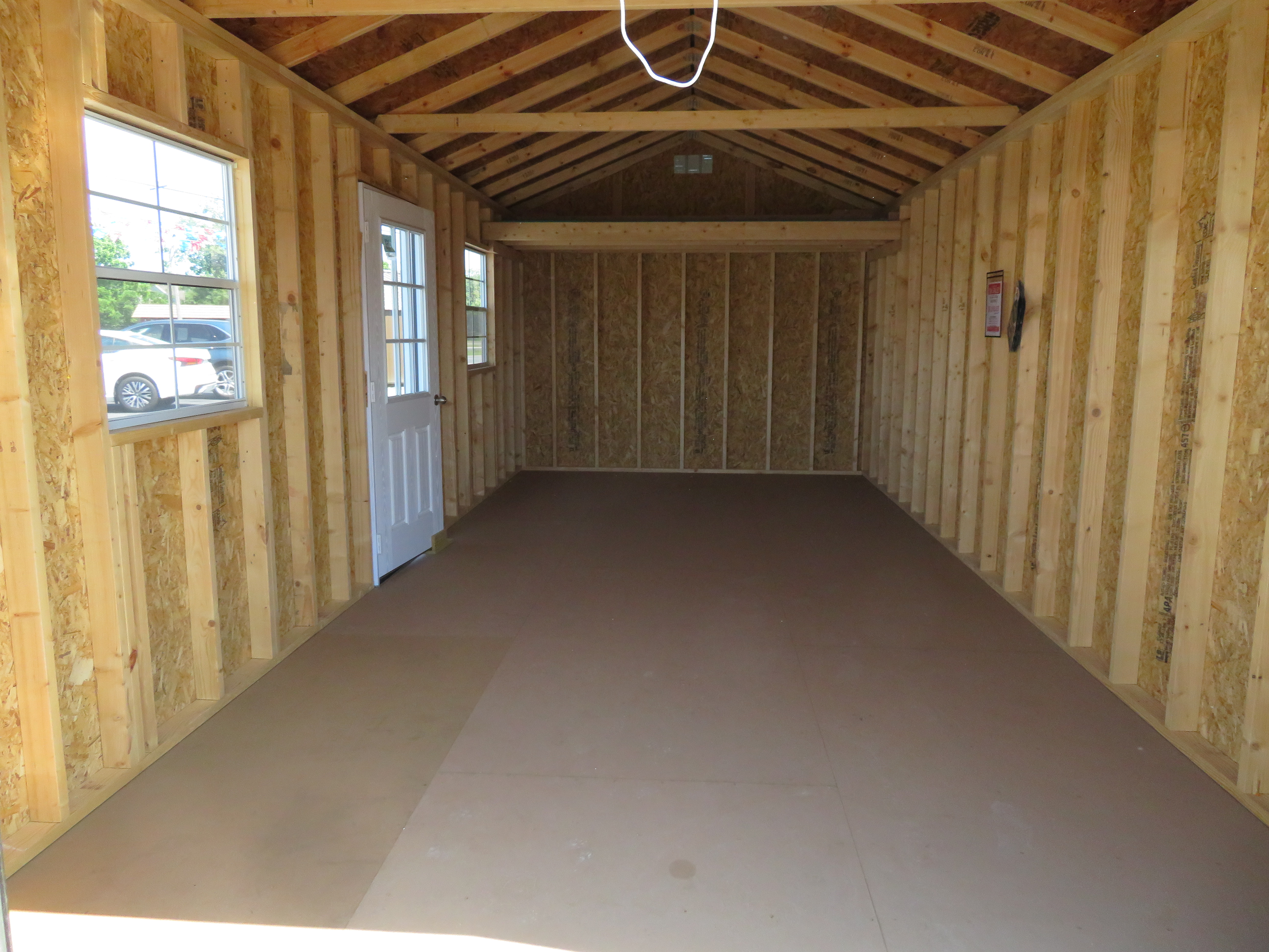 12x24 Old Hickory Buildings Utility Garage Pkg.