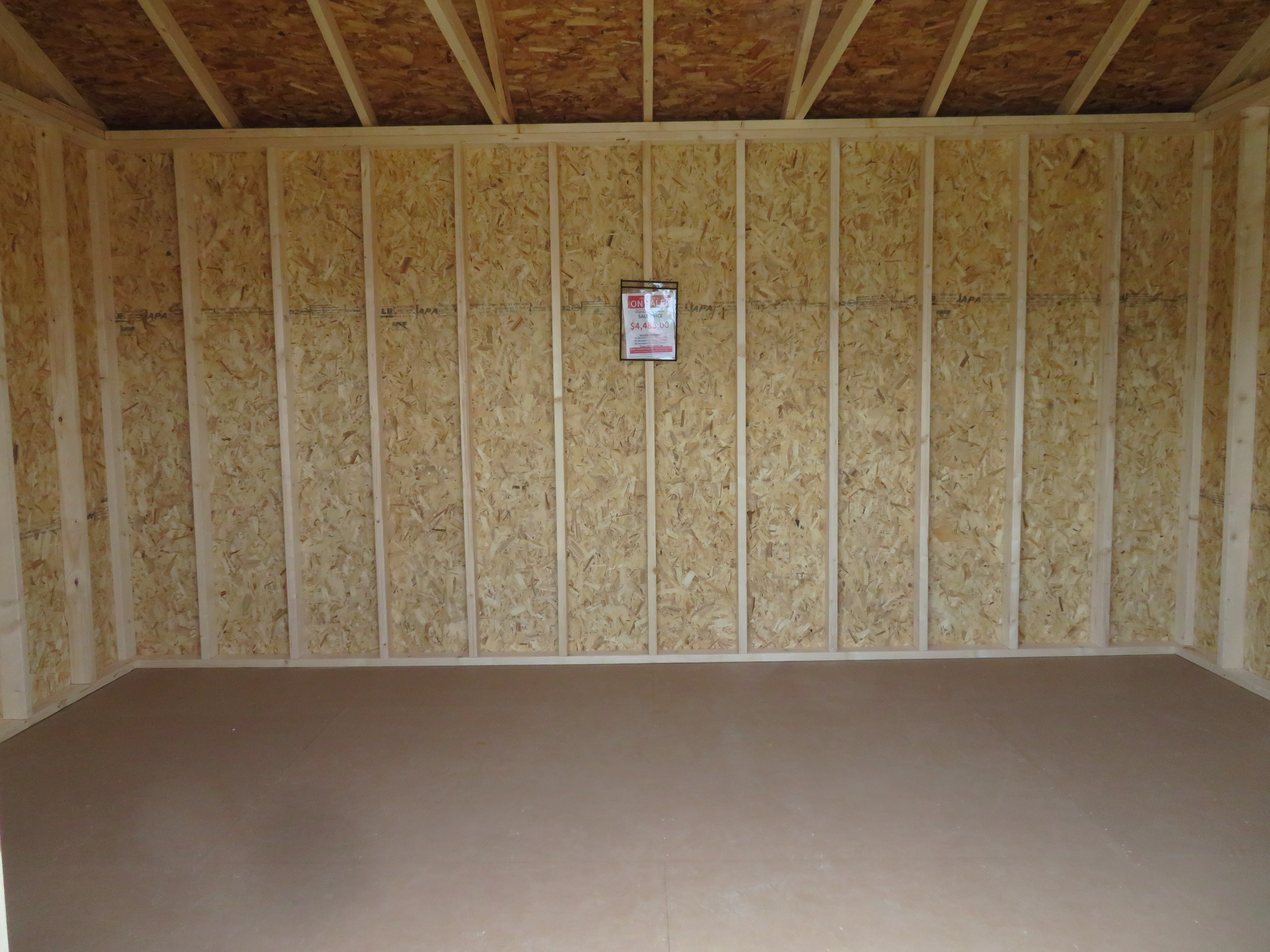 10x16 Old Hickory Buildings Side Utility Shed