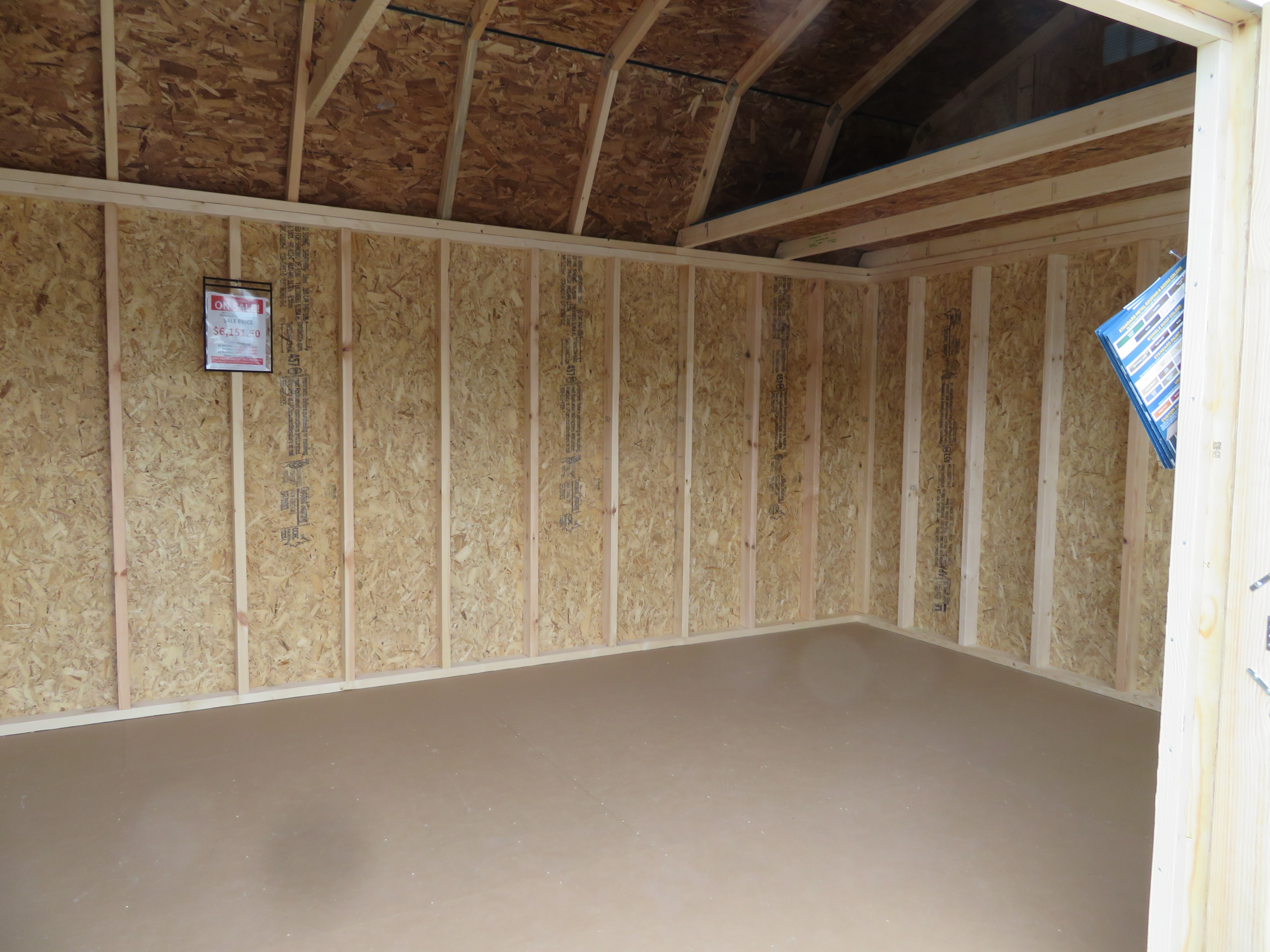 10x20 Old Hickory Buildings Side Lofted Barn