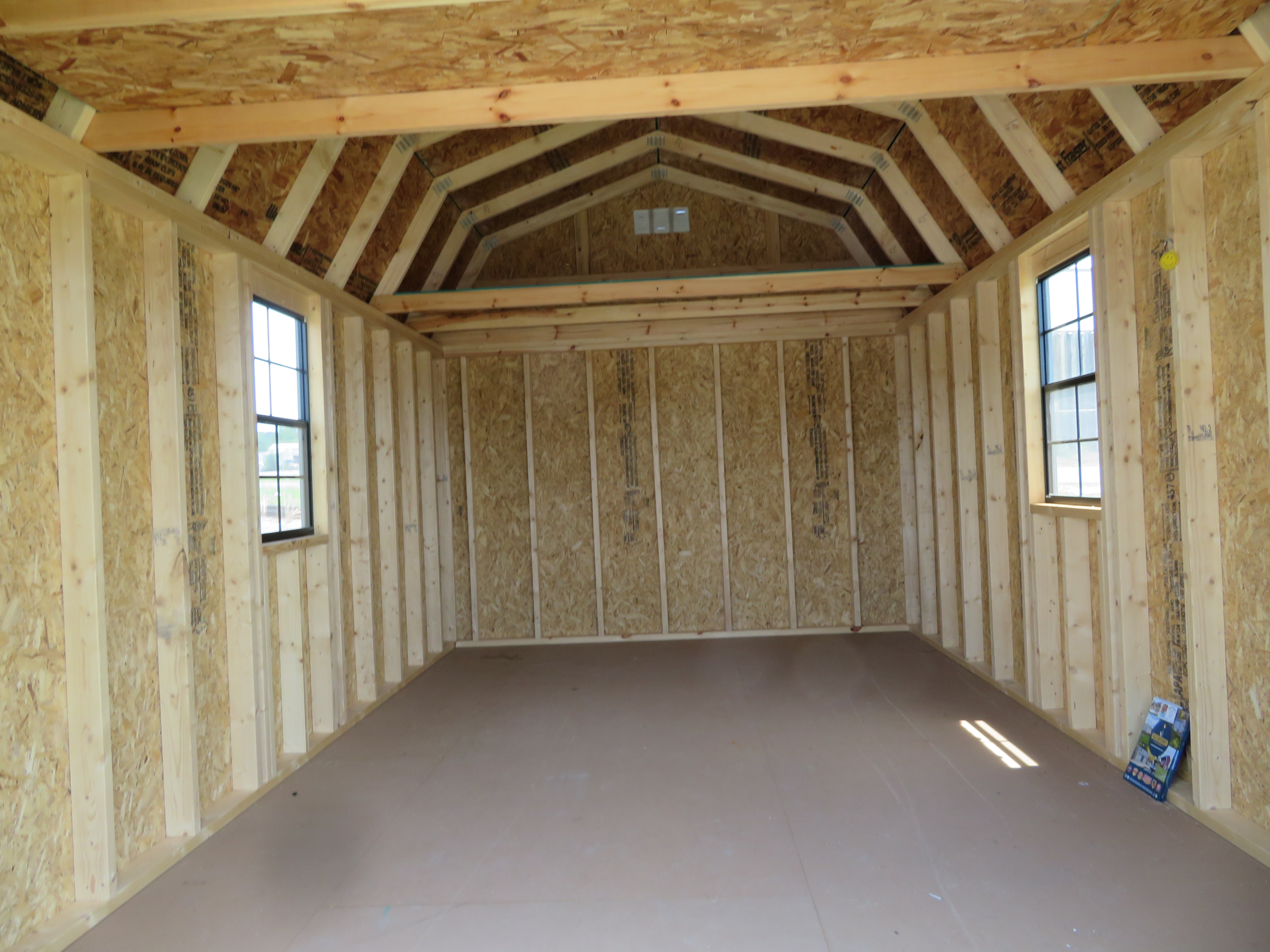 "LIKE NEW" USED 10x16 Old Hickory Buildings Lofted Barn 