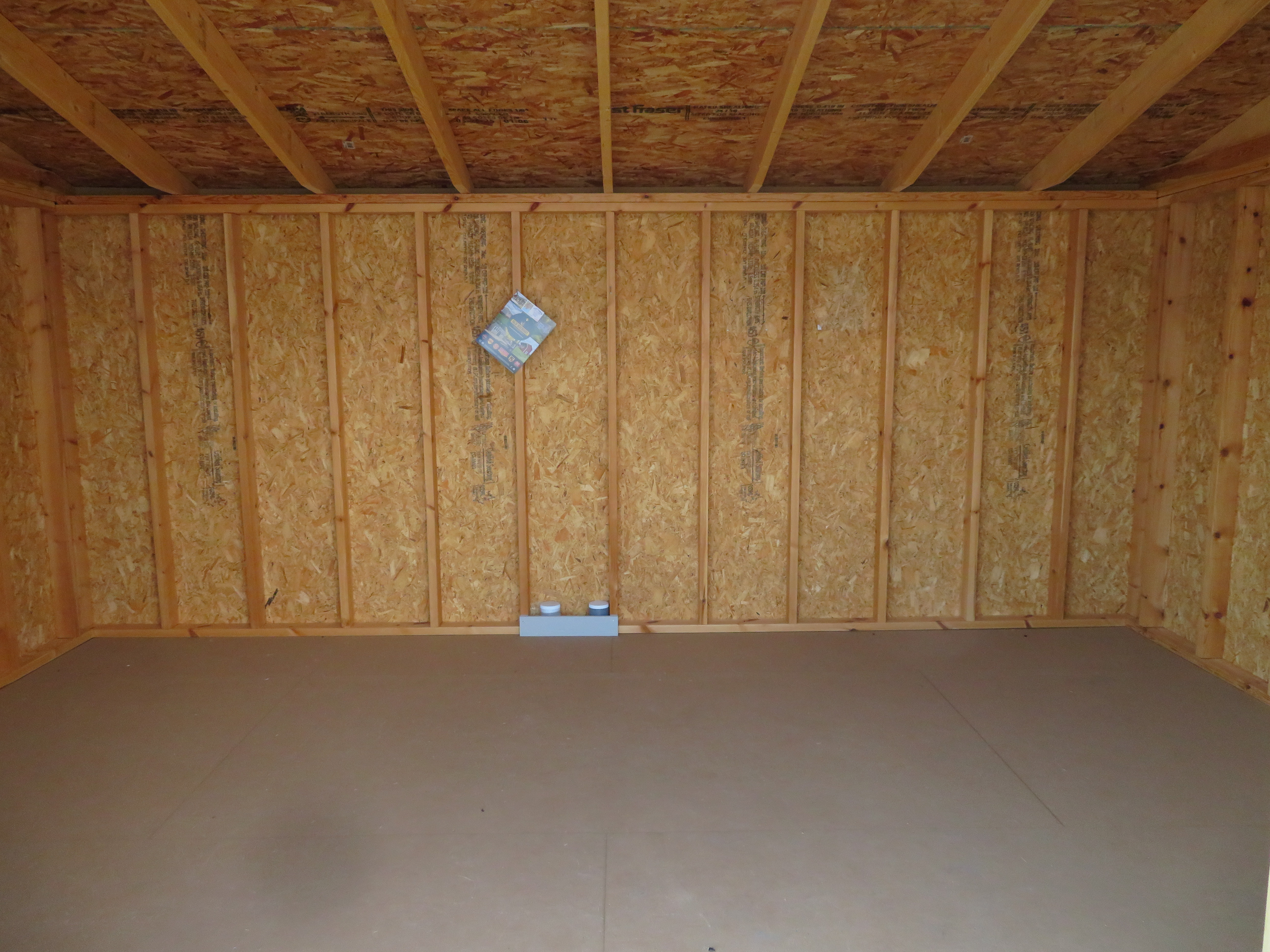 10x16 Old Hickory Buildings Single Slope Shed