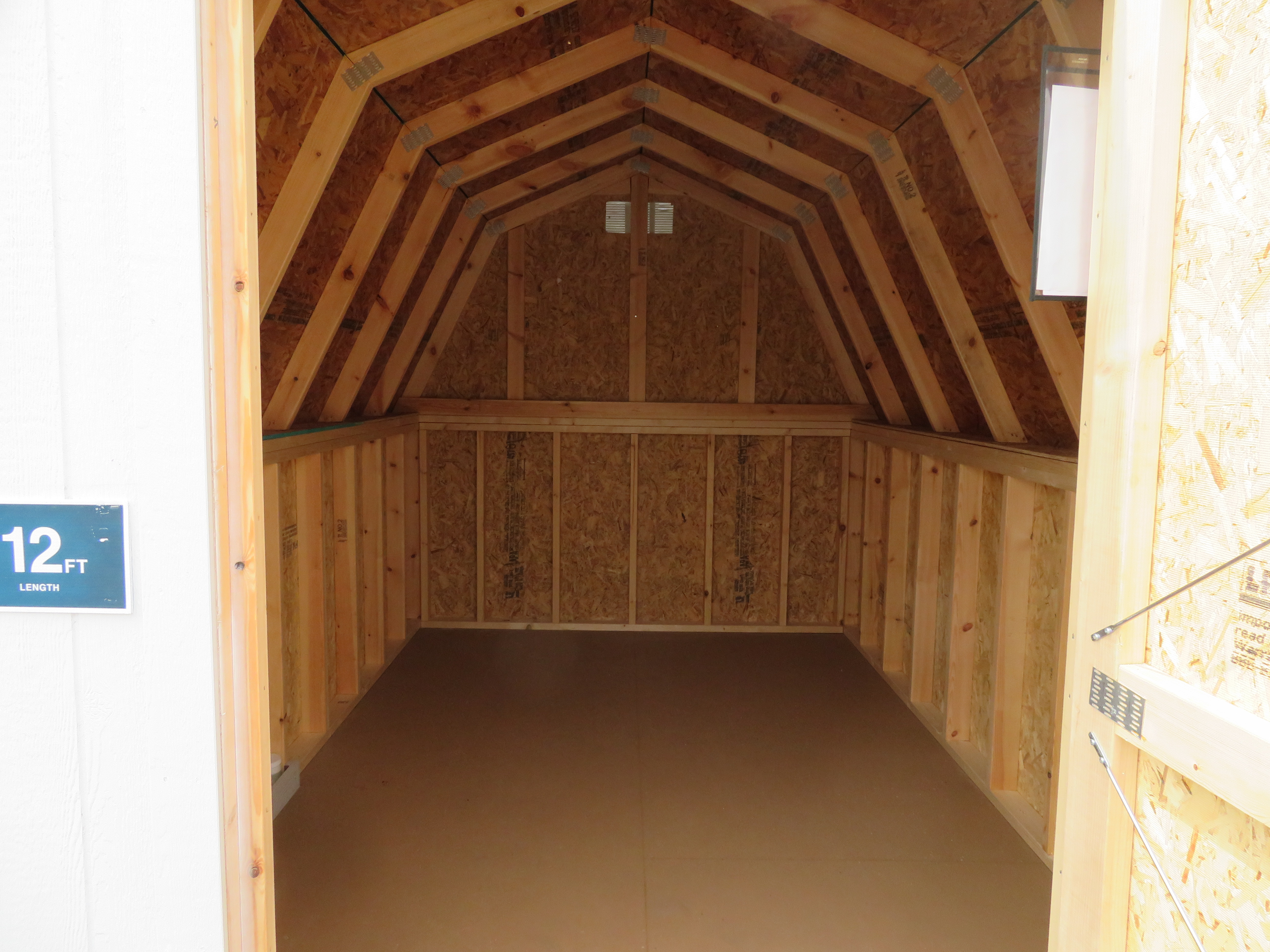 8x12 Old Hickory Buildings Barn Style Shed