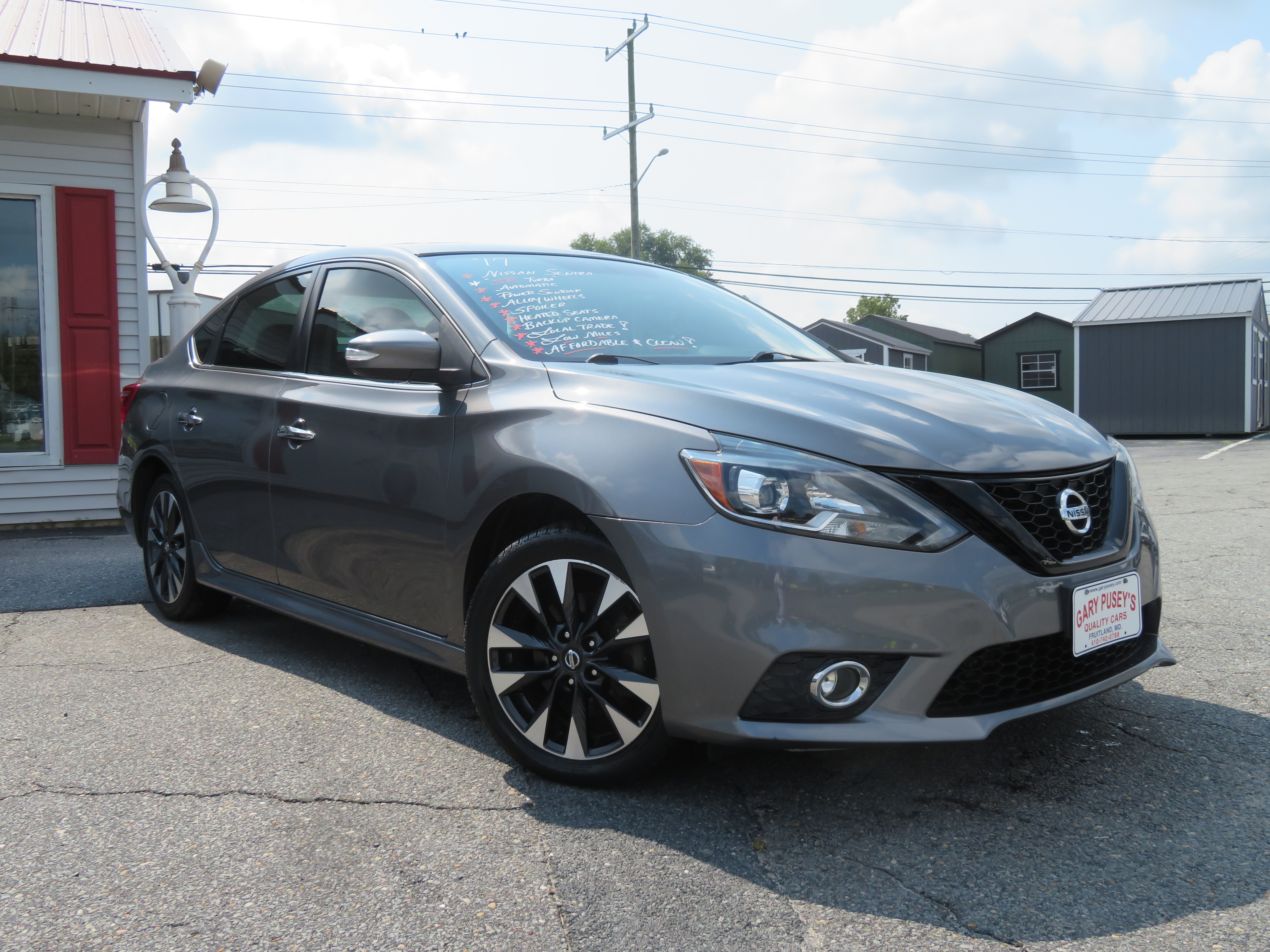 2017 Nissan Sentra "SR Turbo" Local Trade/Low Miles/Sunroof