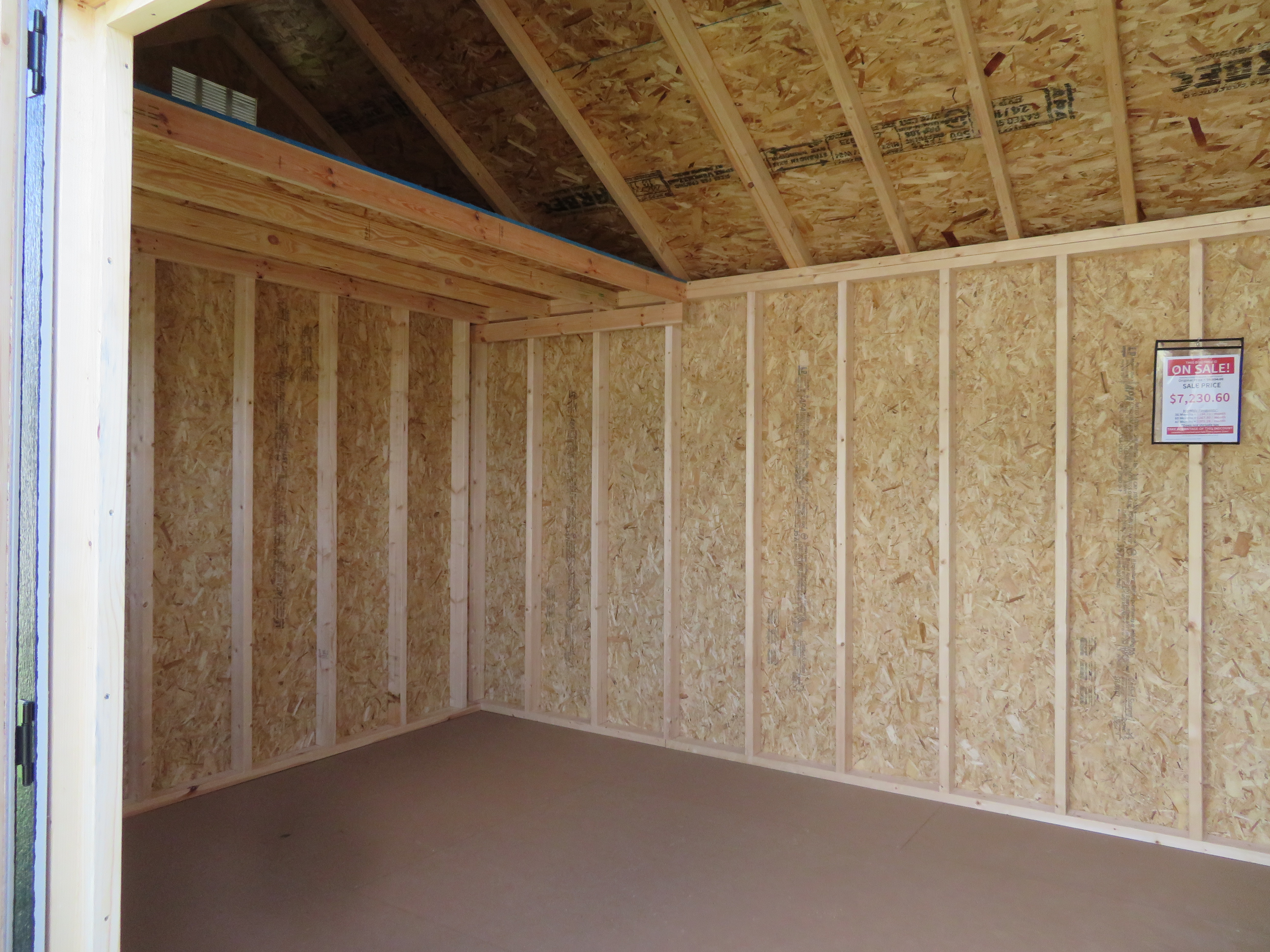 10x20 Old Hickory Buildings Dormer Pkg. 