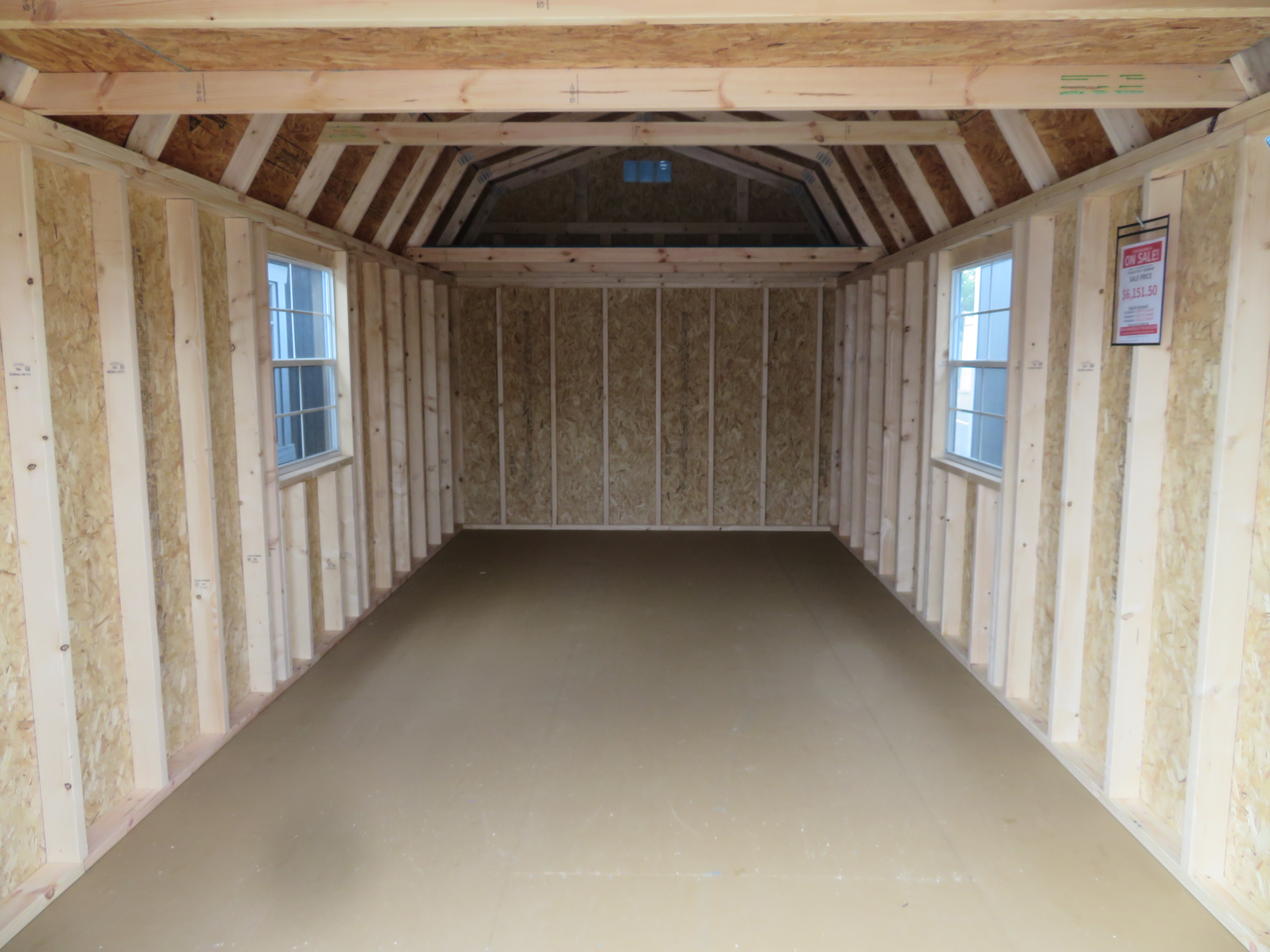 10x20 Old Hickory Buildings Lofted Barn Shed