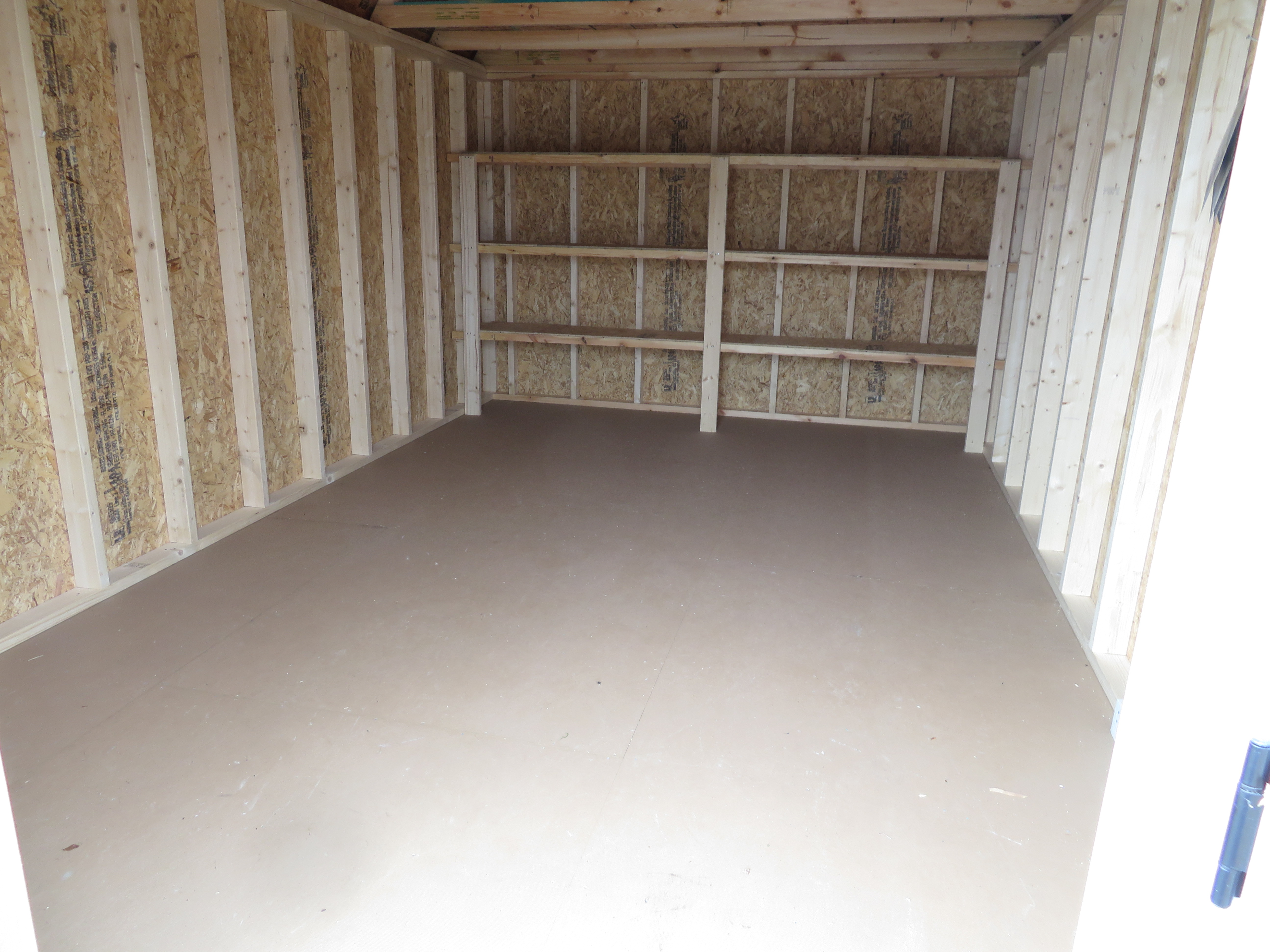 10x16 Old Hickory Buildings Lofted Barn 