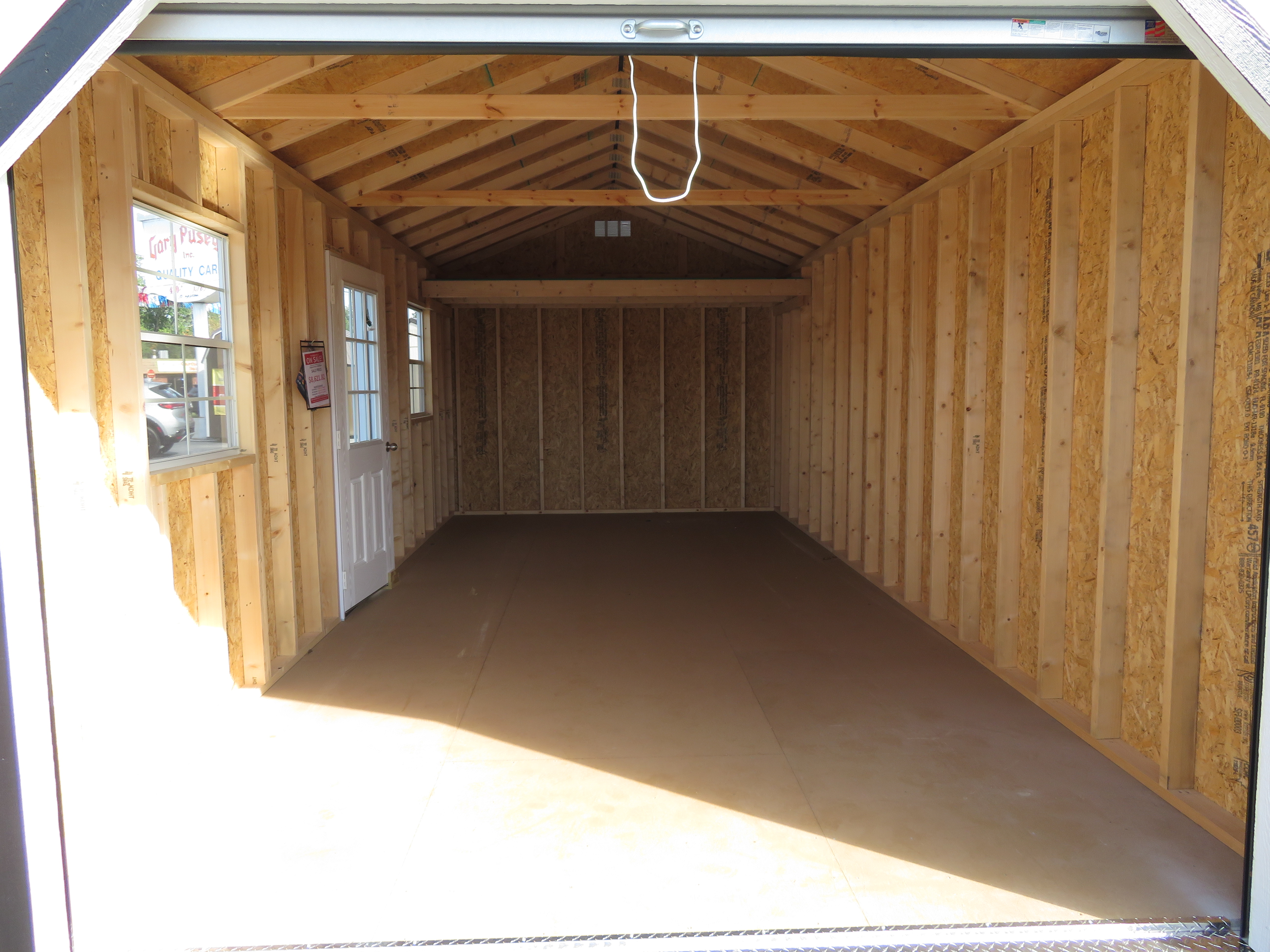 12x24 Old Hickory Buildings Utility Garage Shed