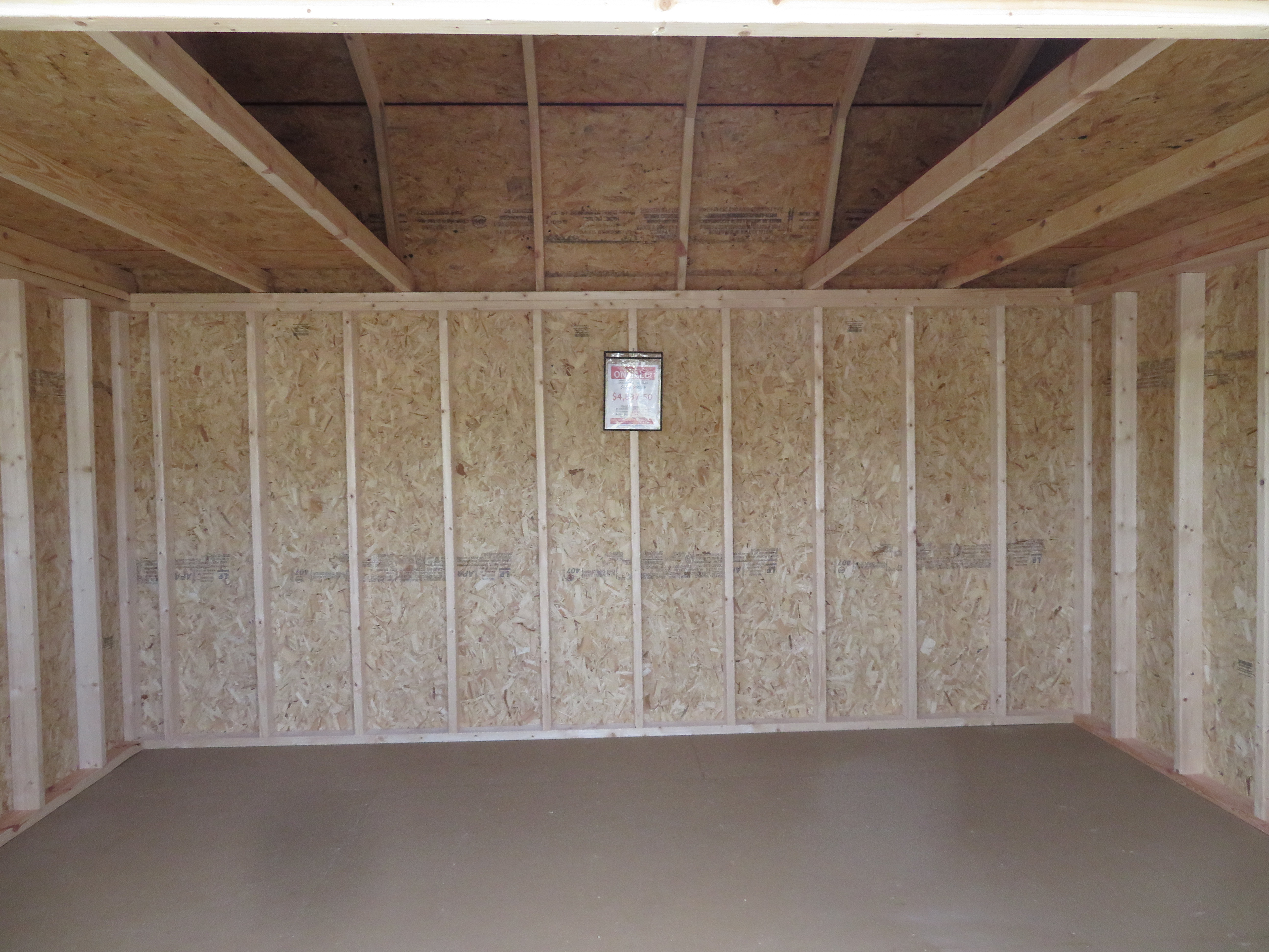 10x14 Old Hickory Buildings Side Lofted Barn