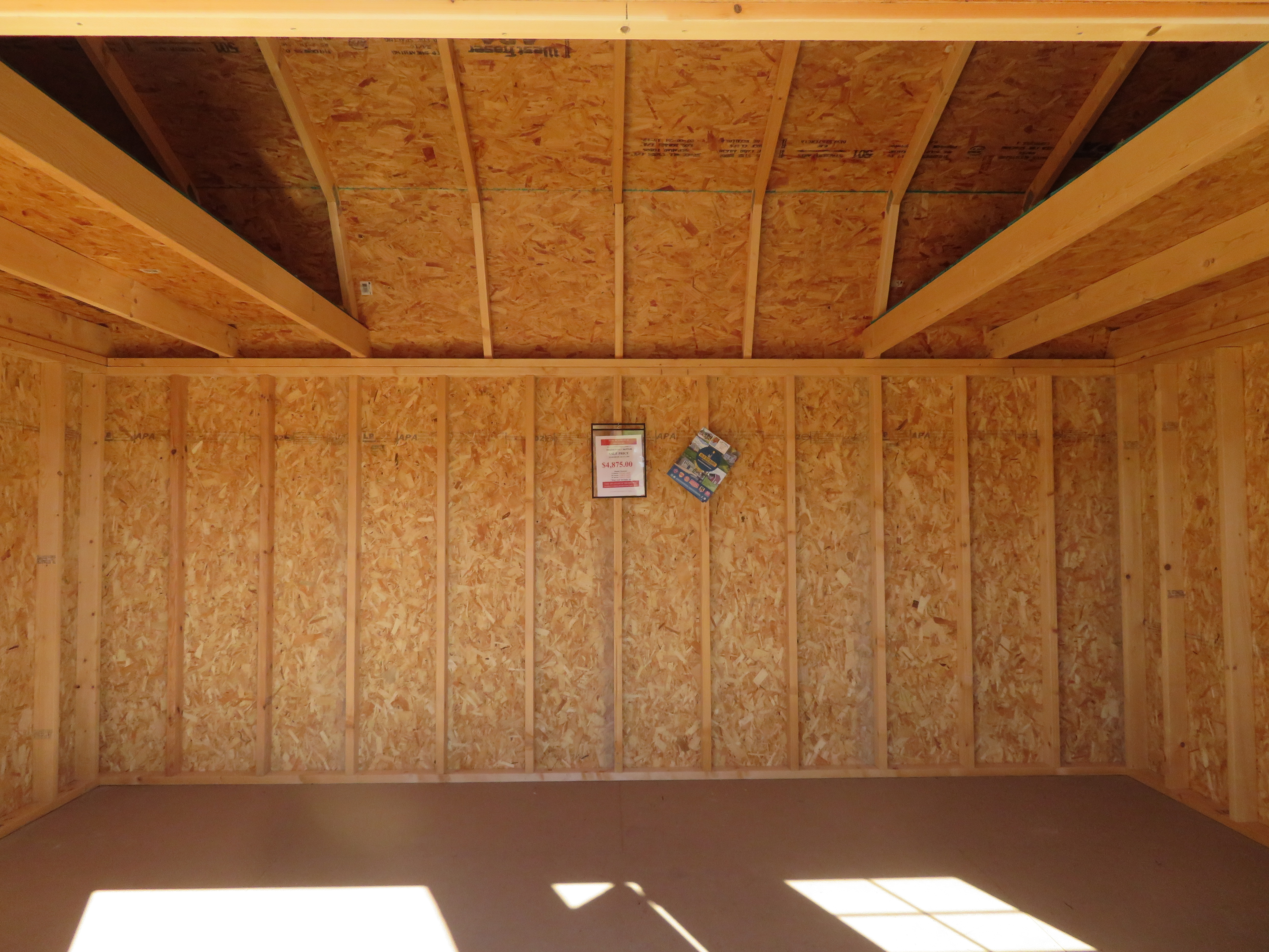 12x16 Old Hickory Lofted Barn 