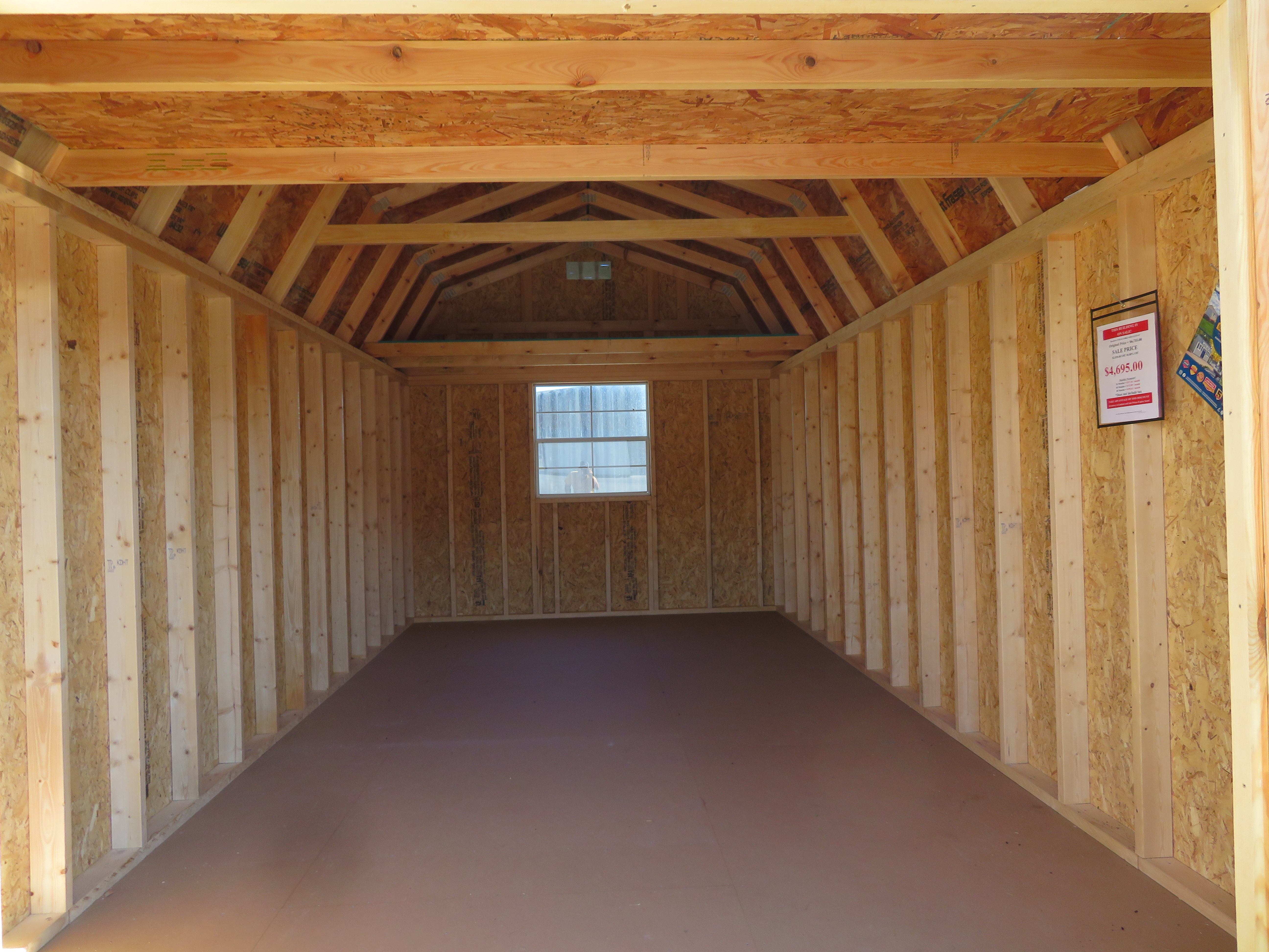 10x20 Old Hickory Buildings Lofted Barn 