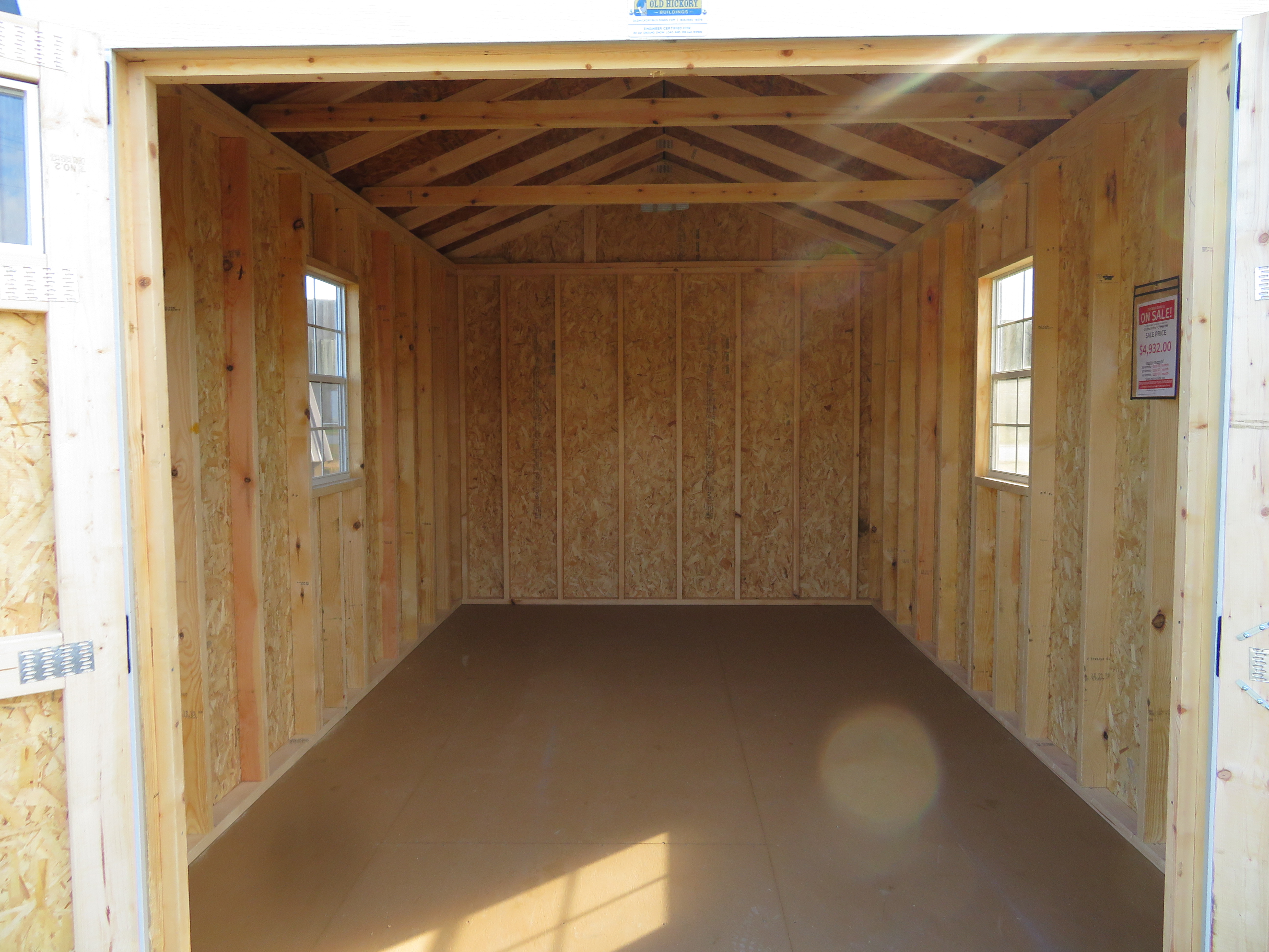 10x16 Old Hickory Buildings Utility 
