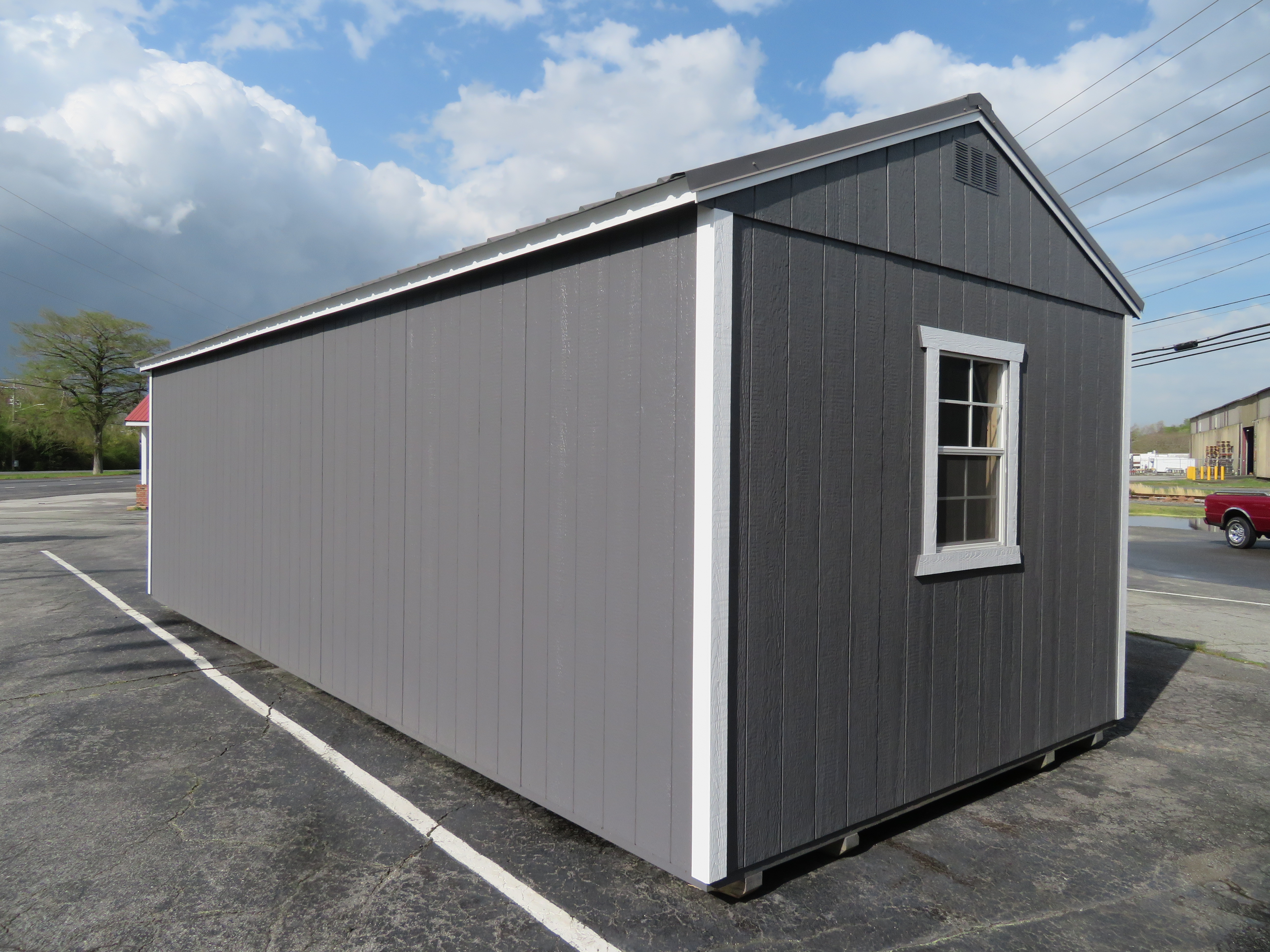 12x28 Old Hickory Buildings Utility Style Garage Pkg.