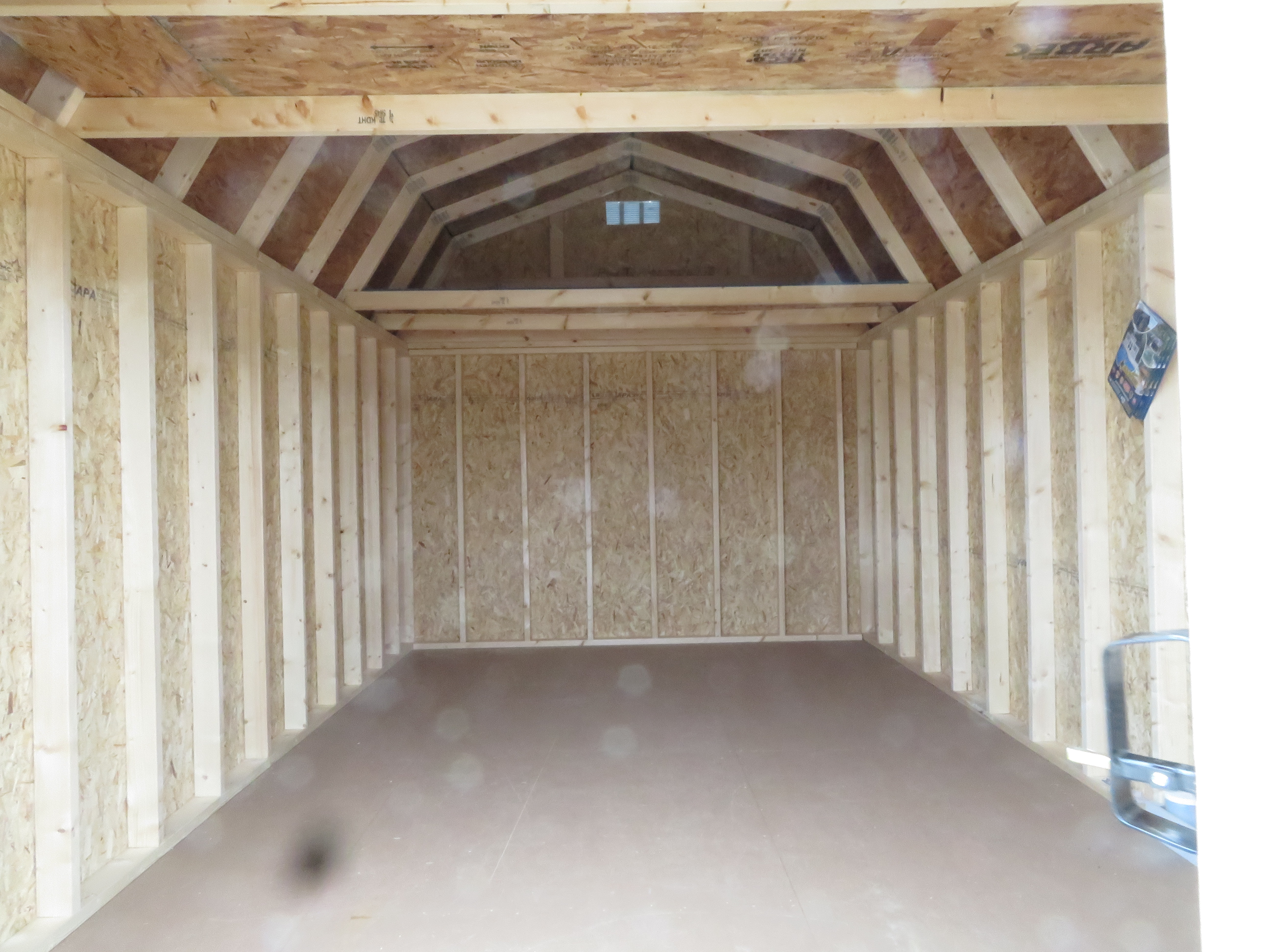 10x16 Old Hickory Lofted Barn Shed