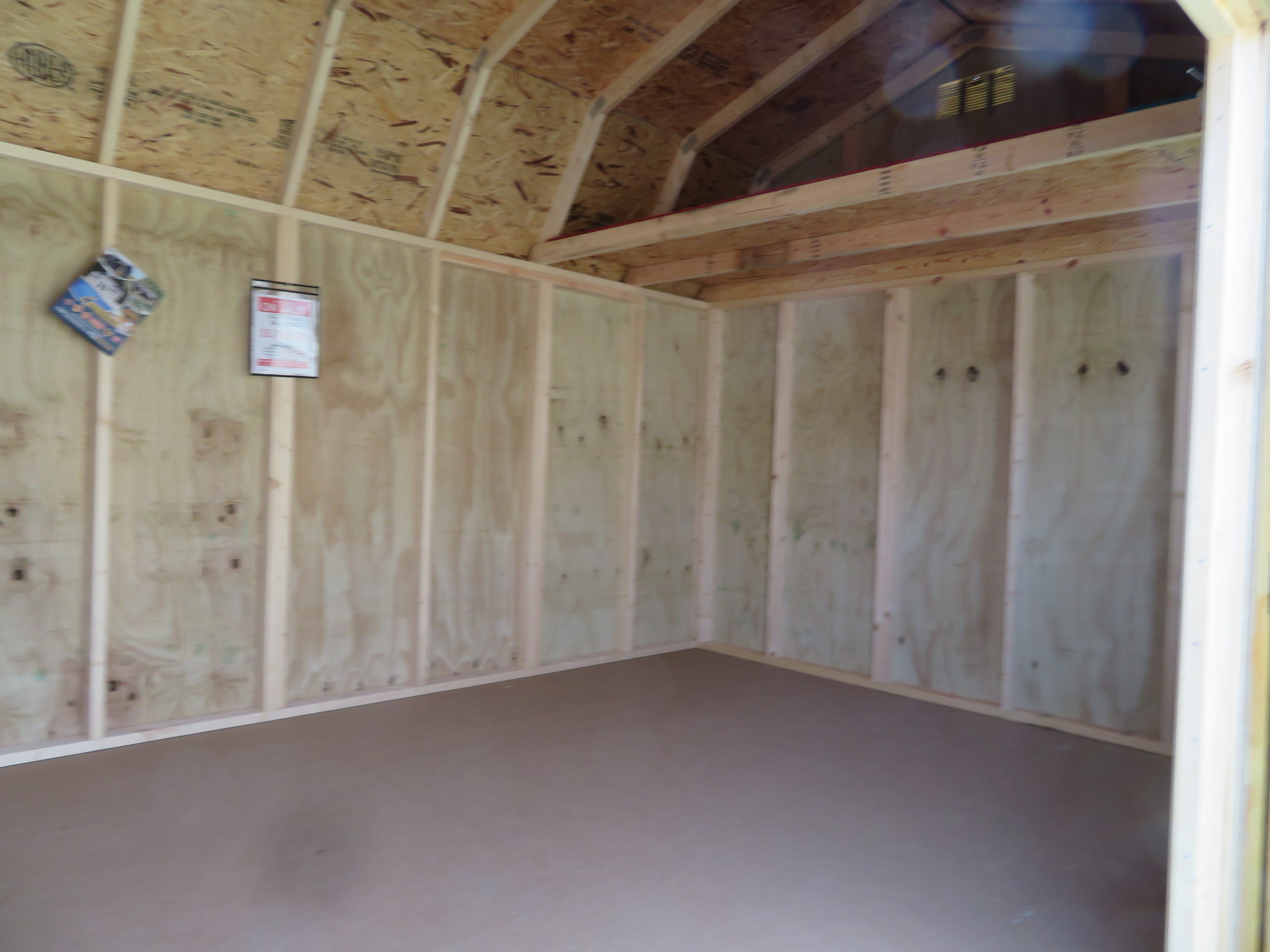 10x20 Old Hickory Buildings Side Lofted Barn