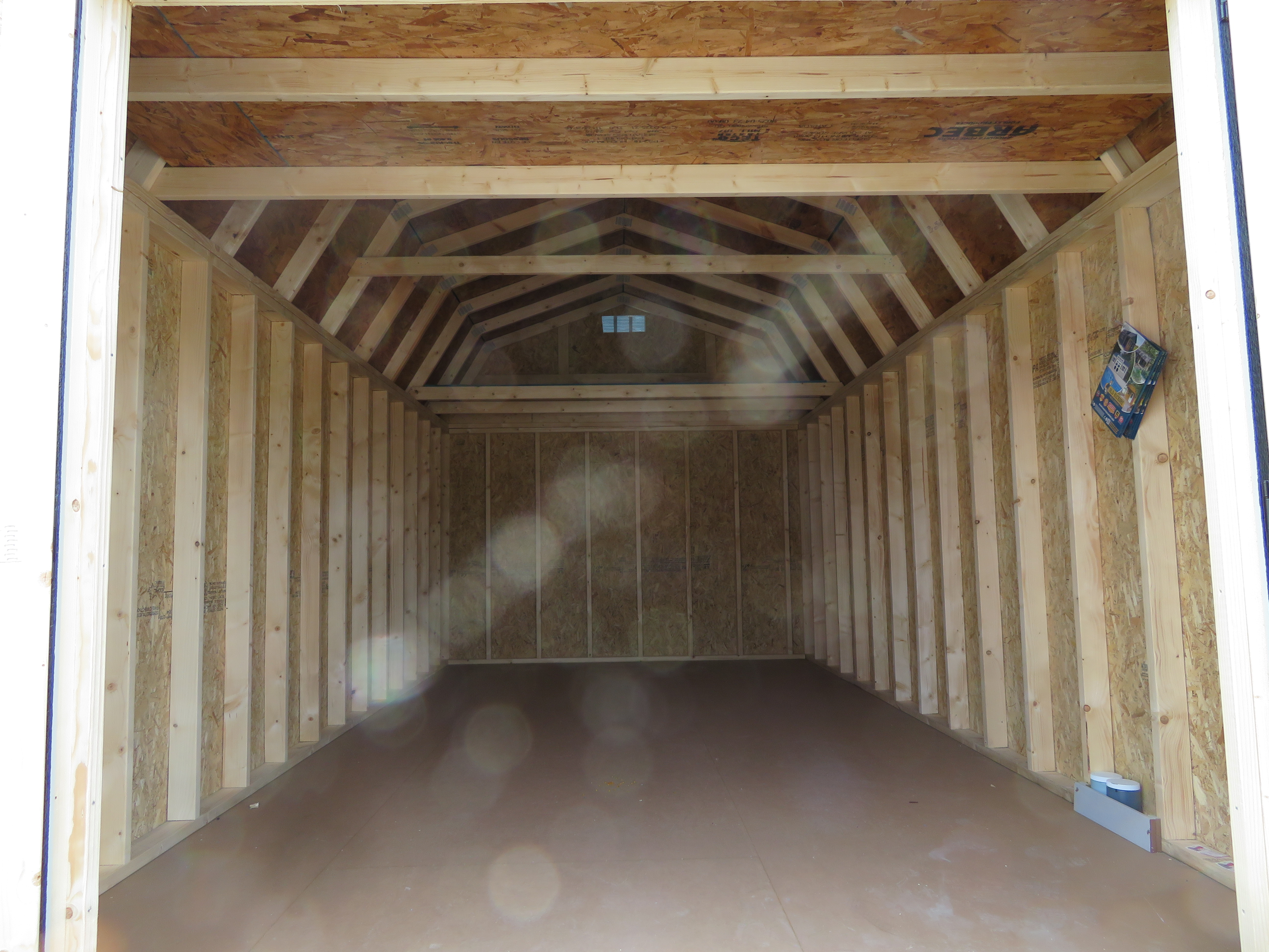 10x20 Old Hickory Buildings Lofted Barn
