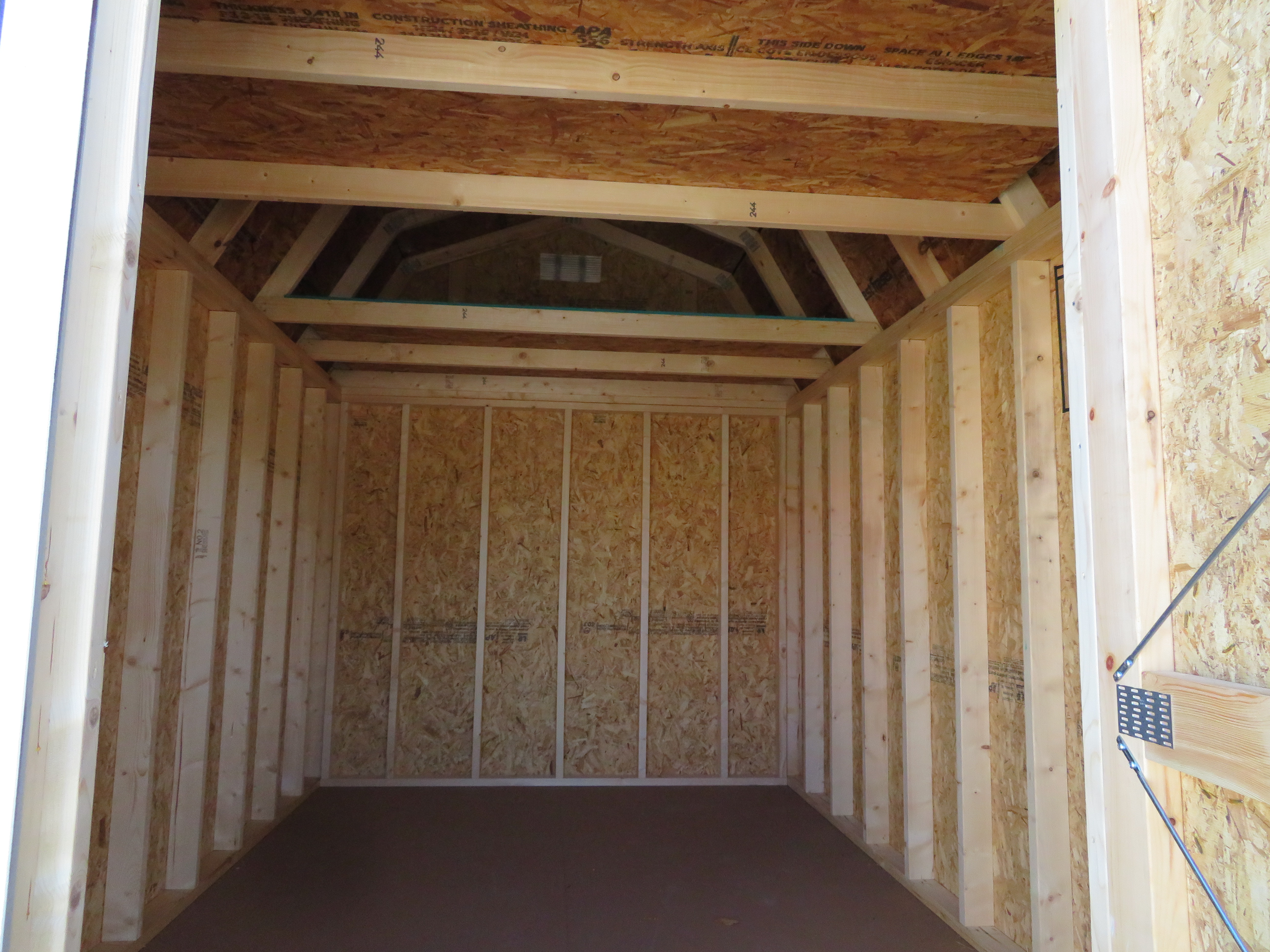 8x12 Old Hickory Lofted Barn 
