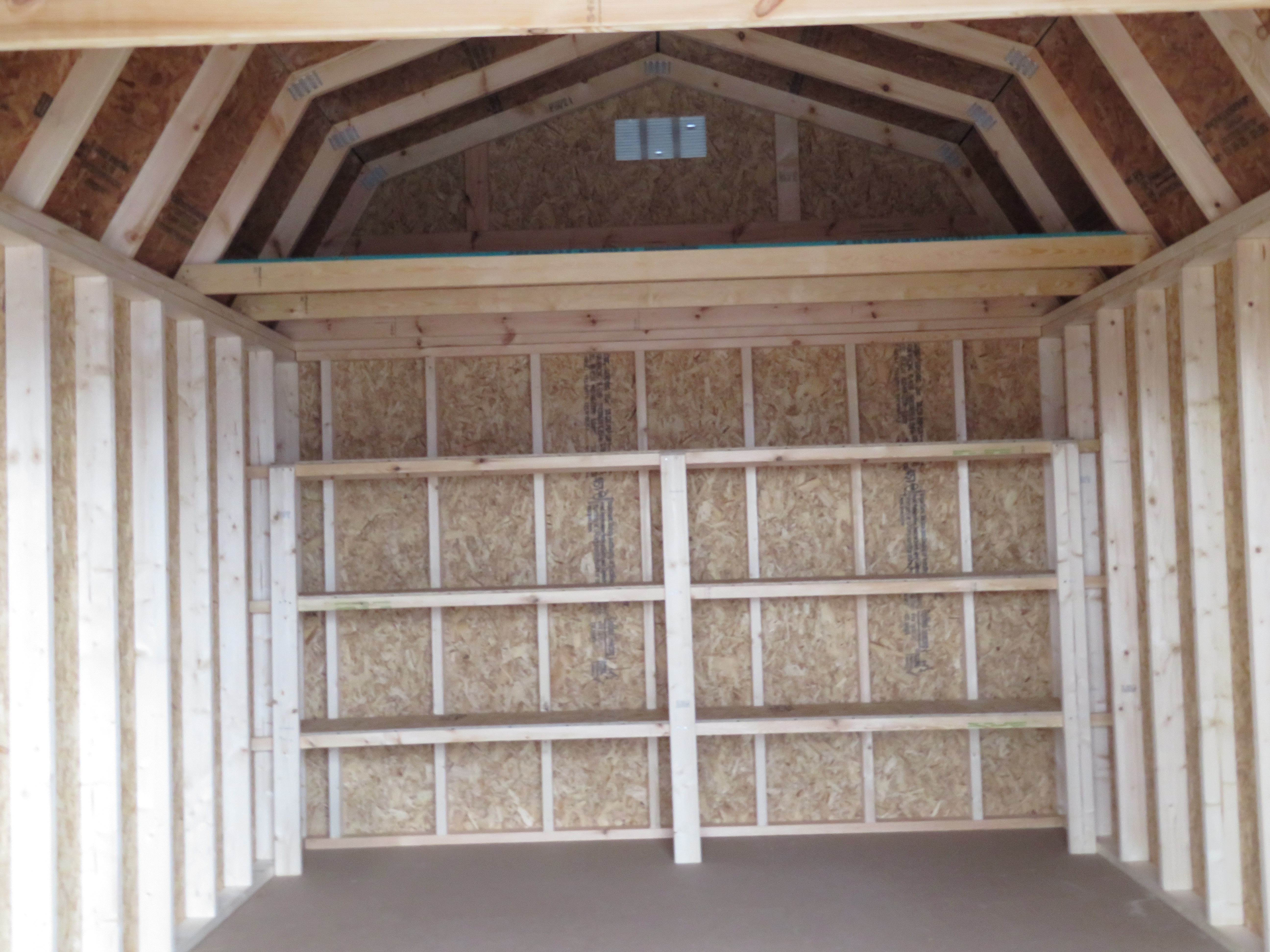 10x16 Old Hickory Buildings Lofted Barn Shed