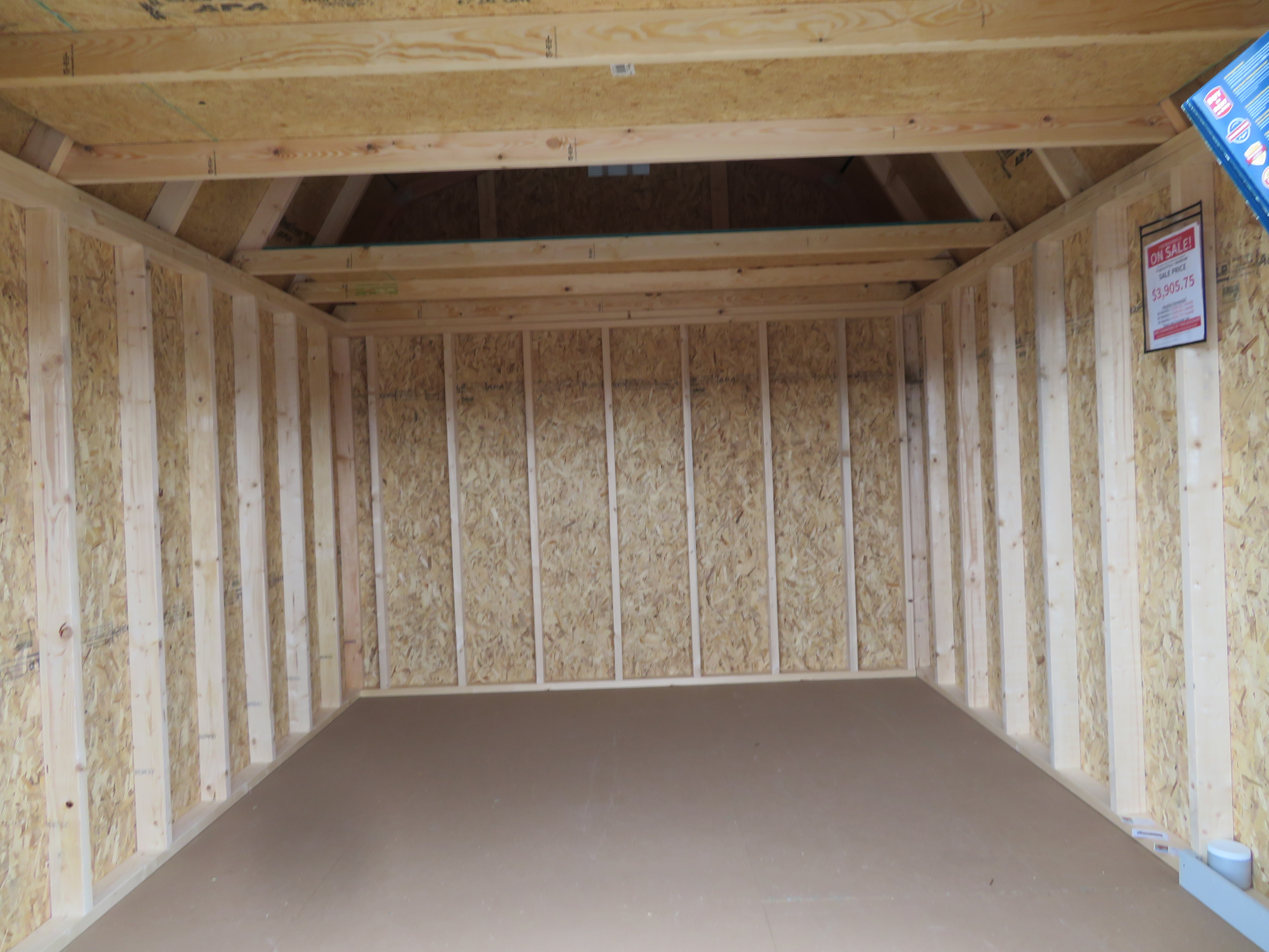 10x12 Old Hickory Buildings Lofted Barn