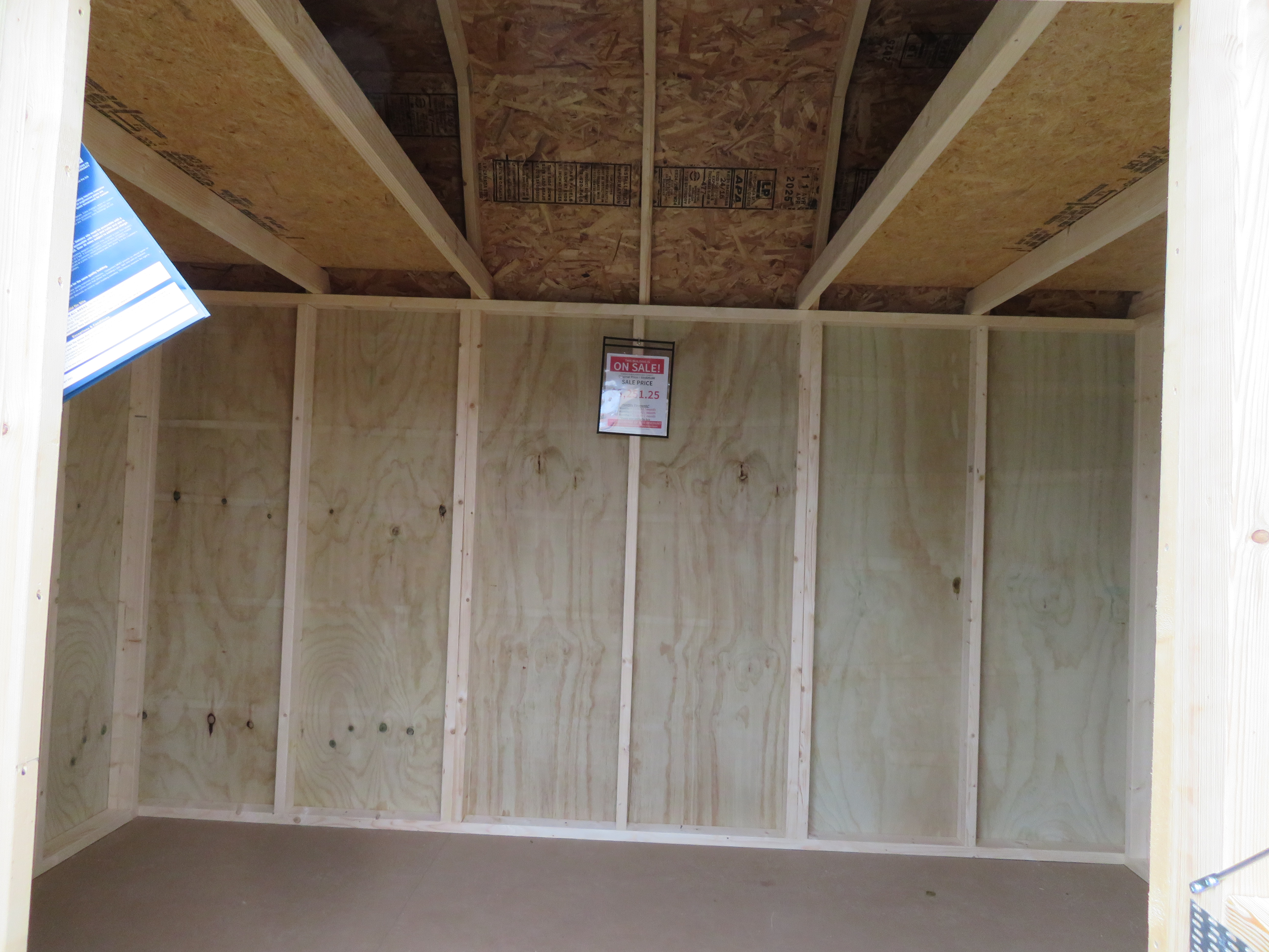 8x12 Old Hickory Buildings Lofted Barn