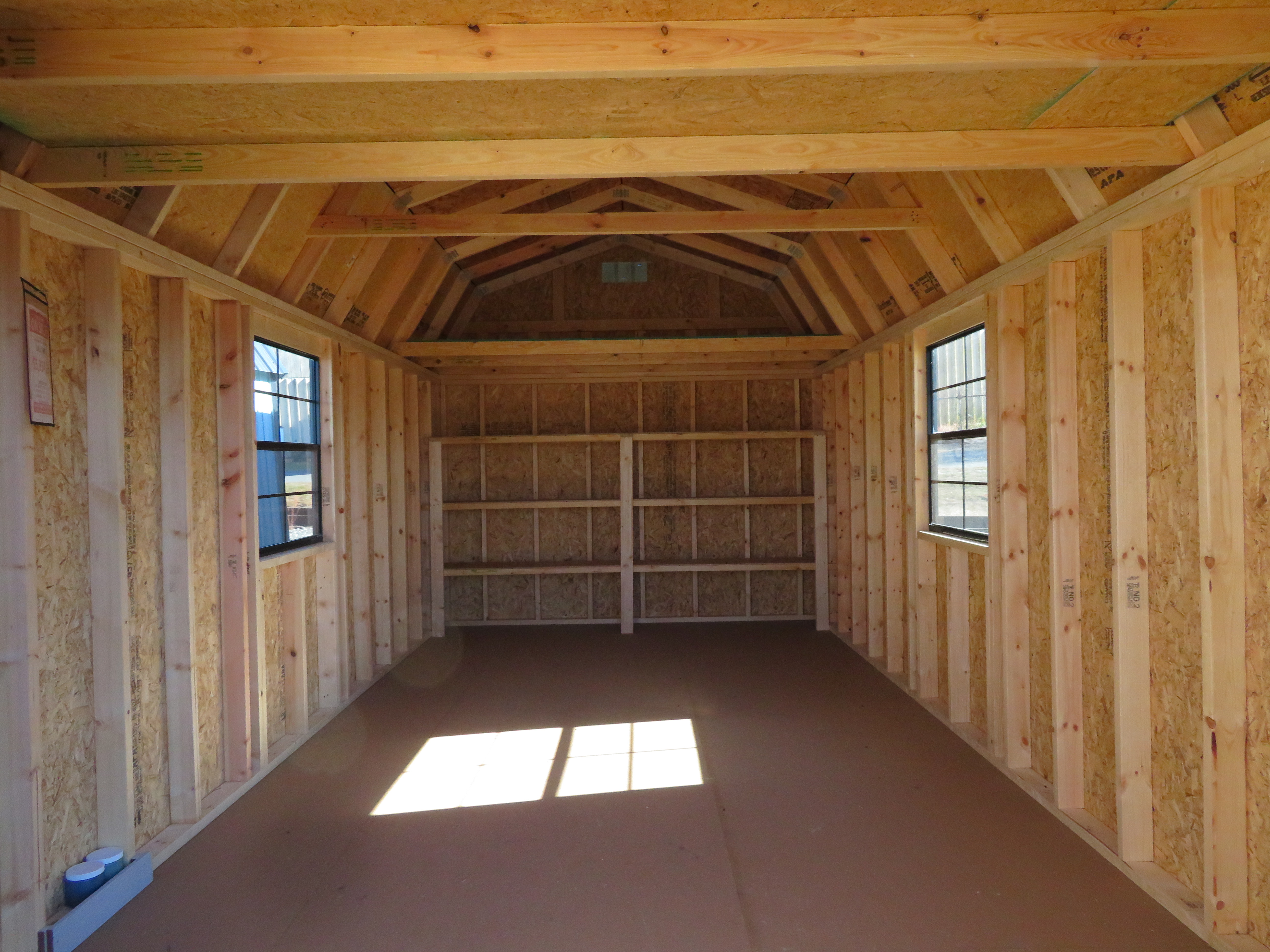 10x20 Old Hickory Buildings Lofted Barn