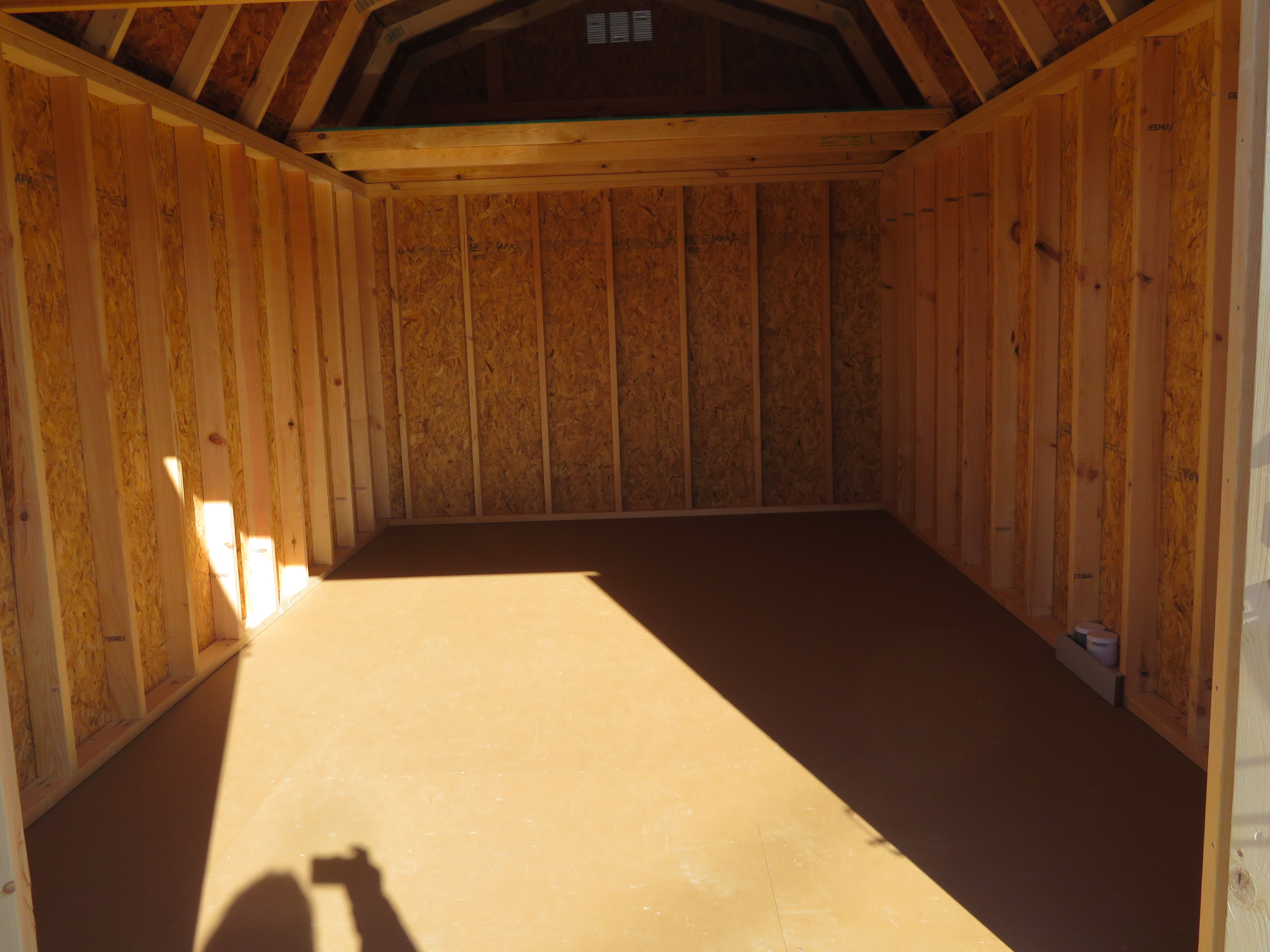 10x16 Old Hickory Buildings Lofted Barn