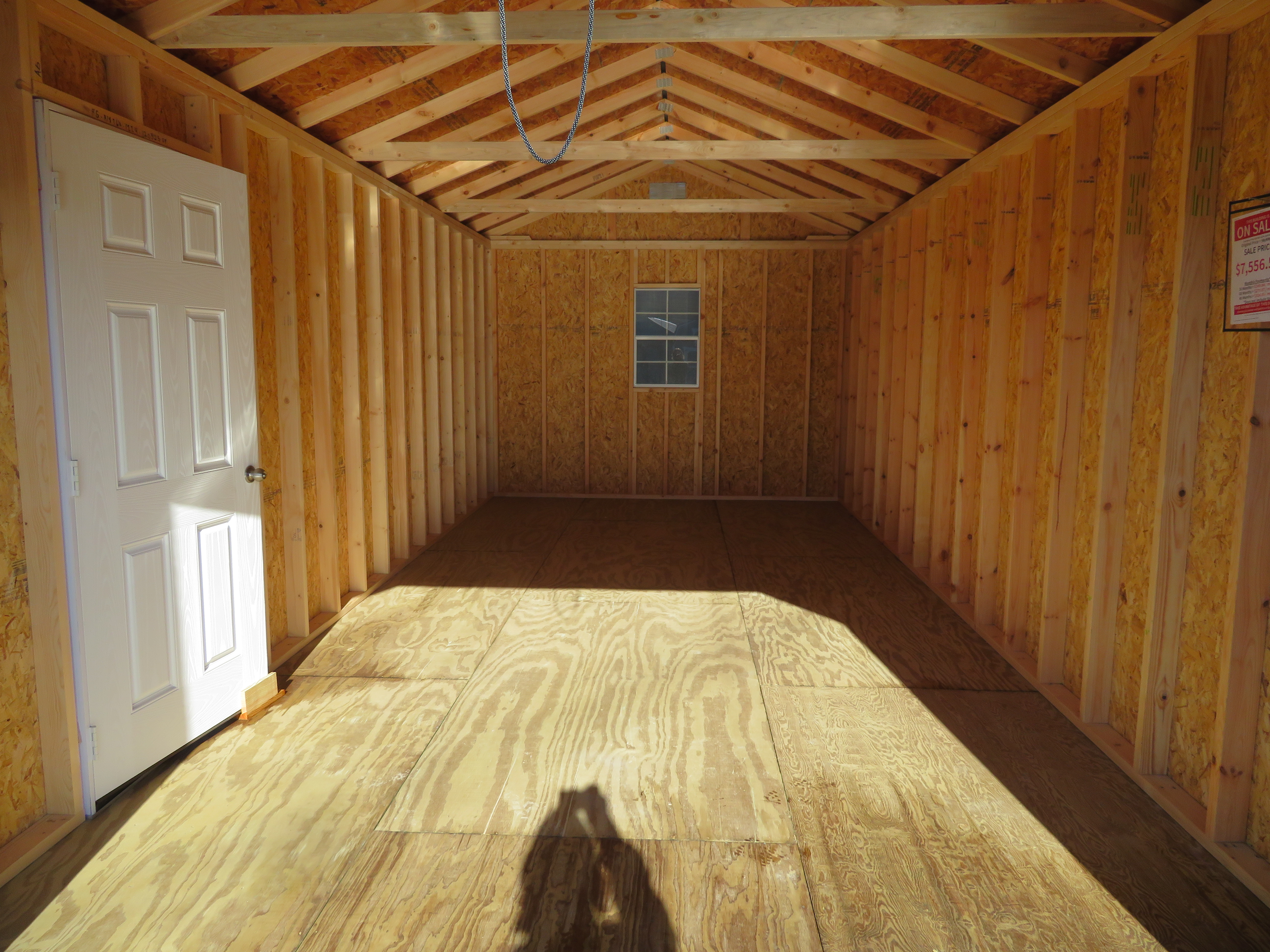 12x24 Old Hickory Buildings Utility Garage Package