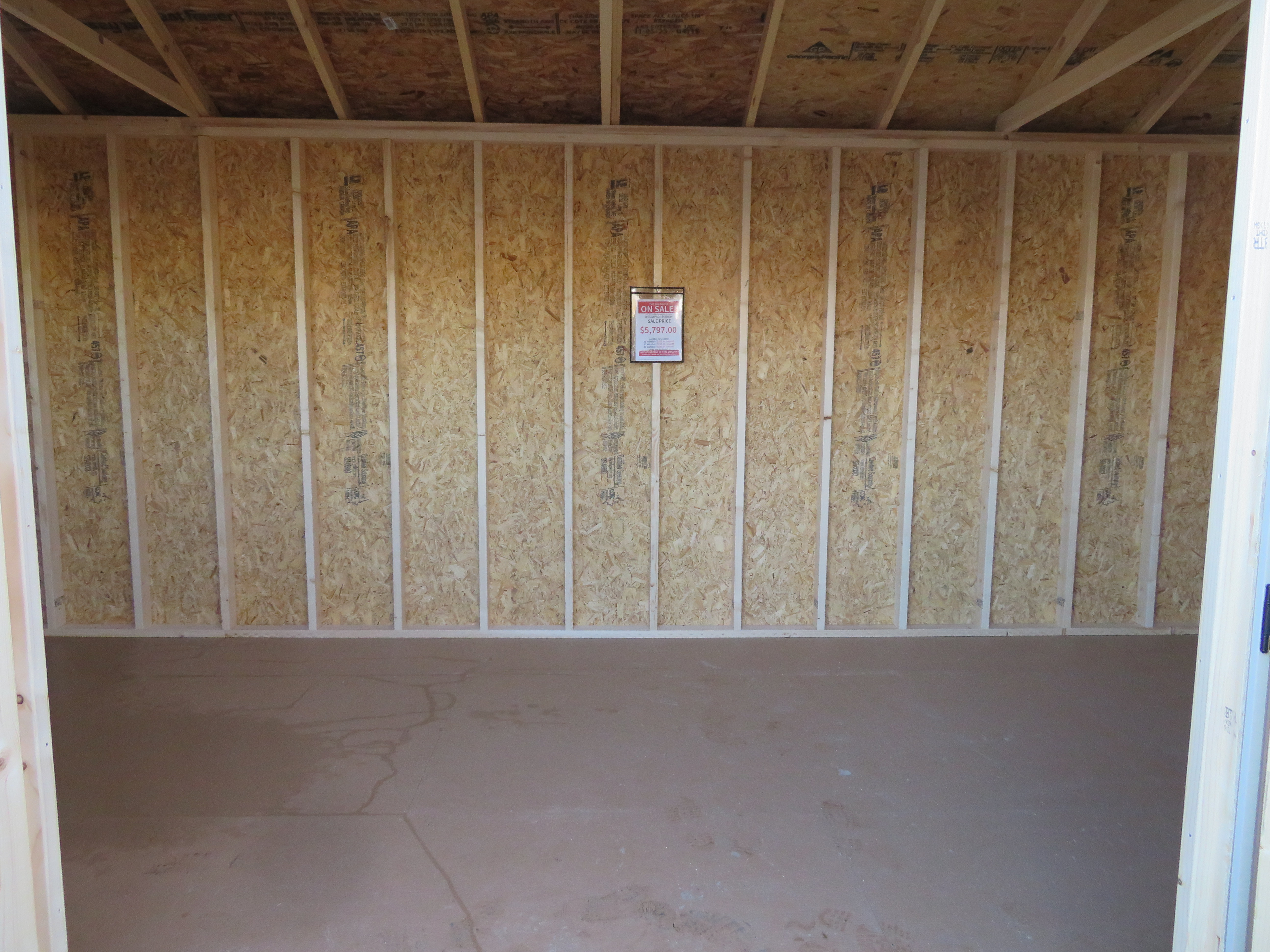 10x20 Old Hickory Buildings Side Utility Shed